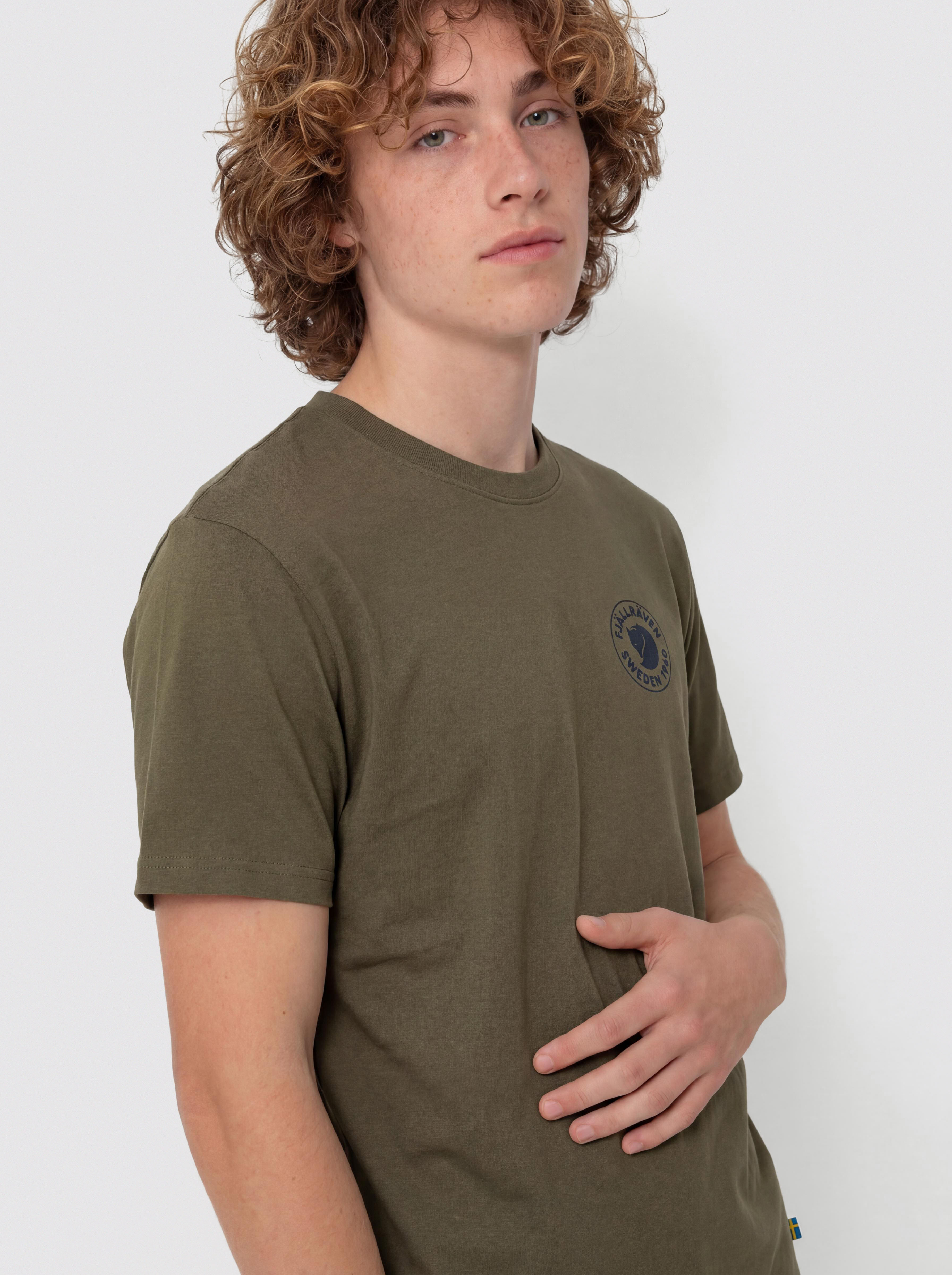 Футболка Fjallraven 1960 Logo (laurel green)