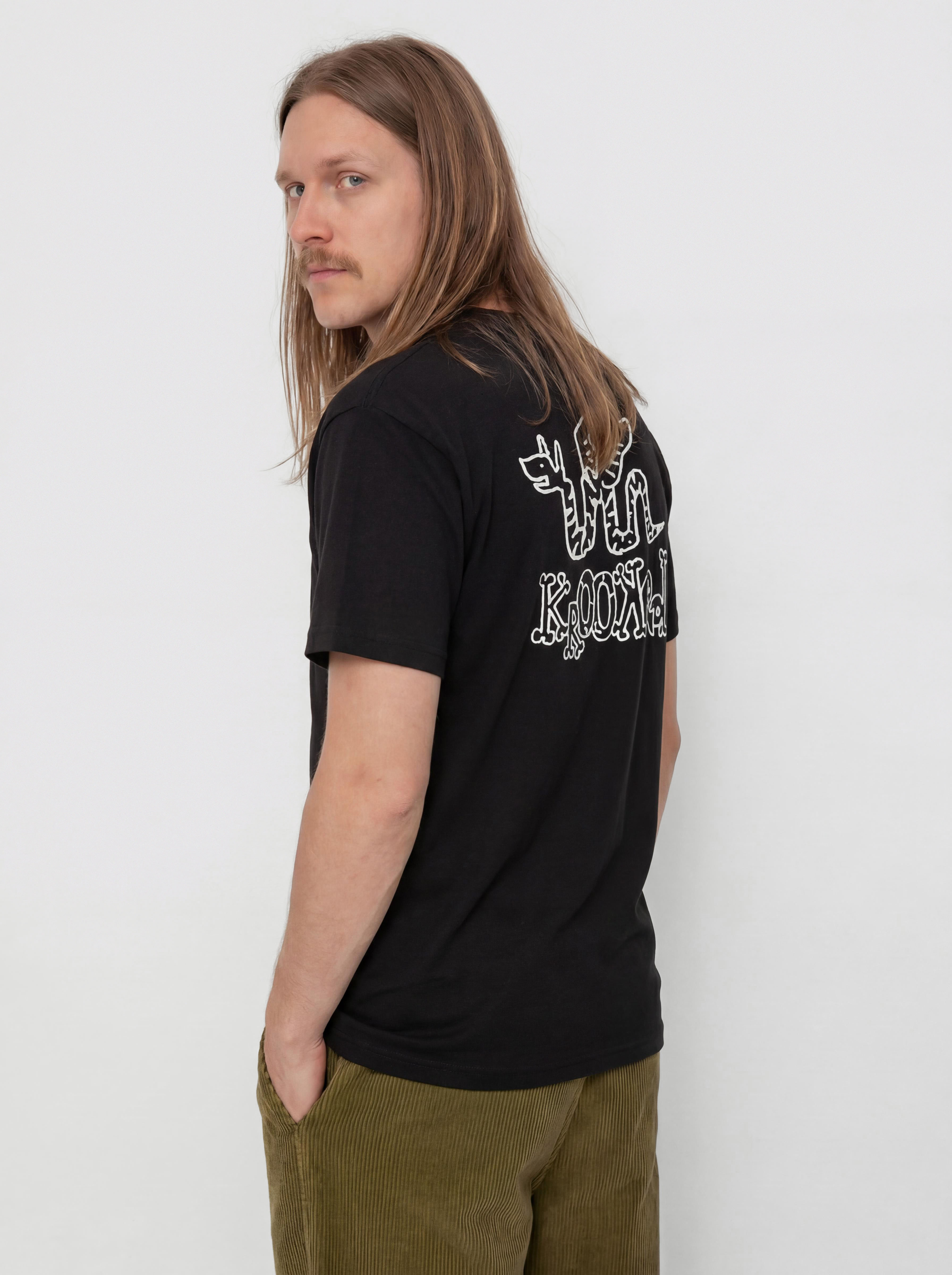 Футболка Krooked No Monsters (black)