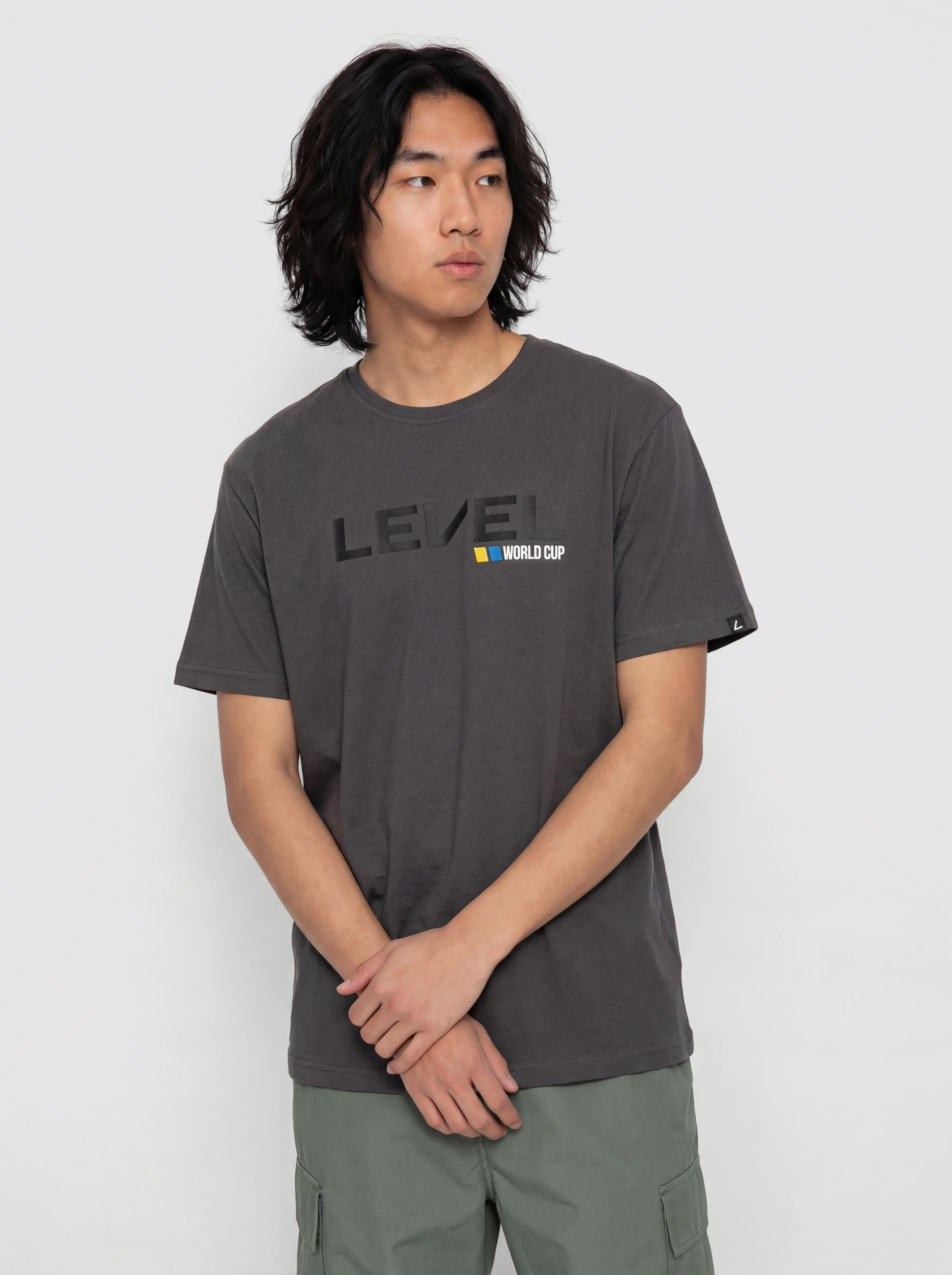 Футболка Level Worldcup (anthracite)