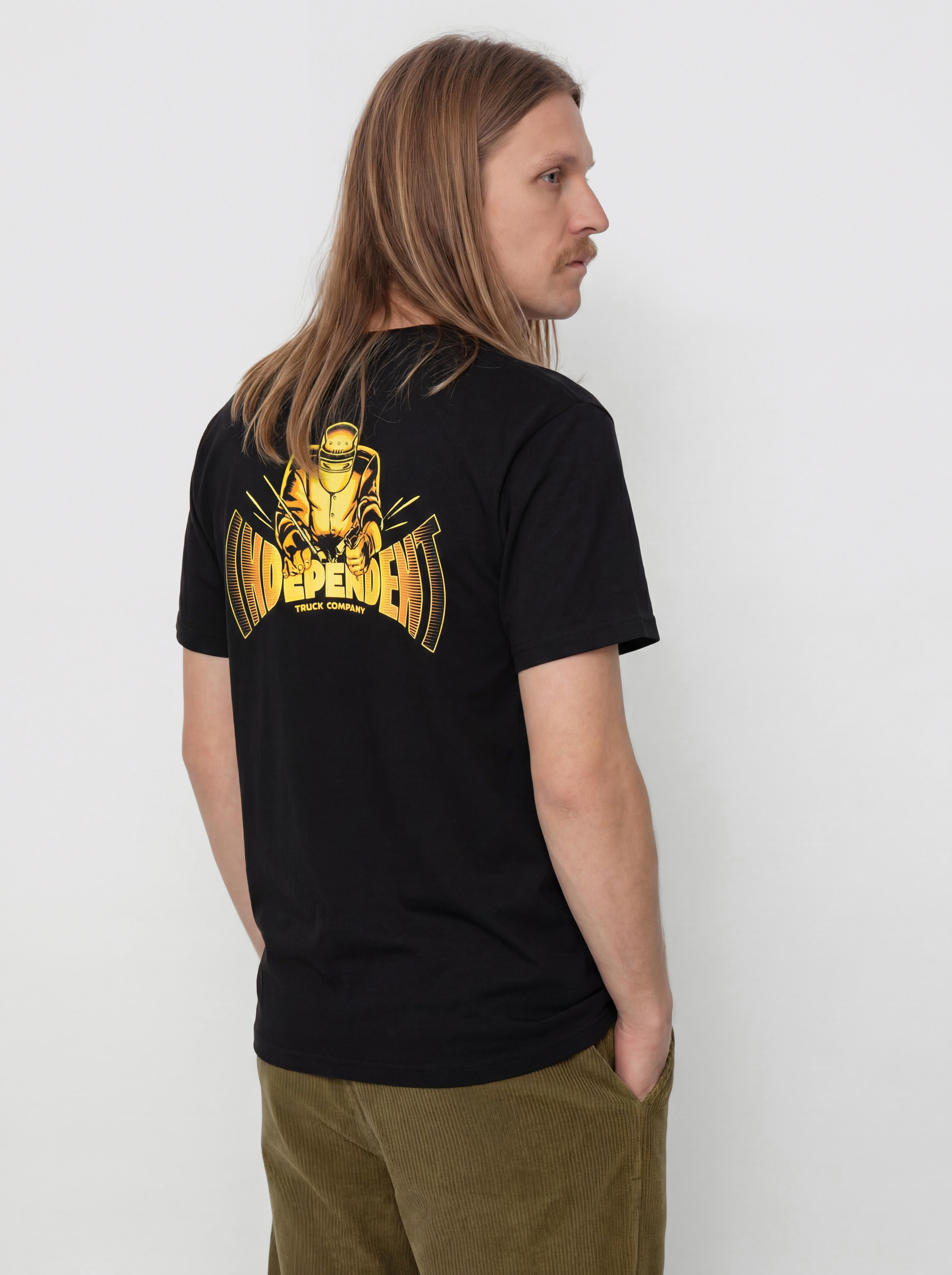 Футболка Independent Manufactured Span (black)