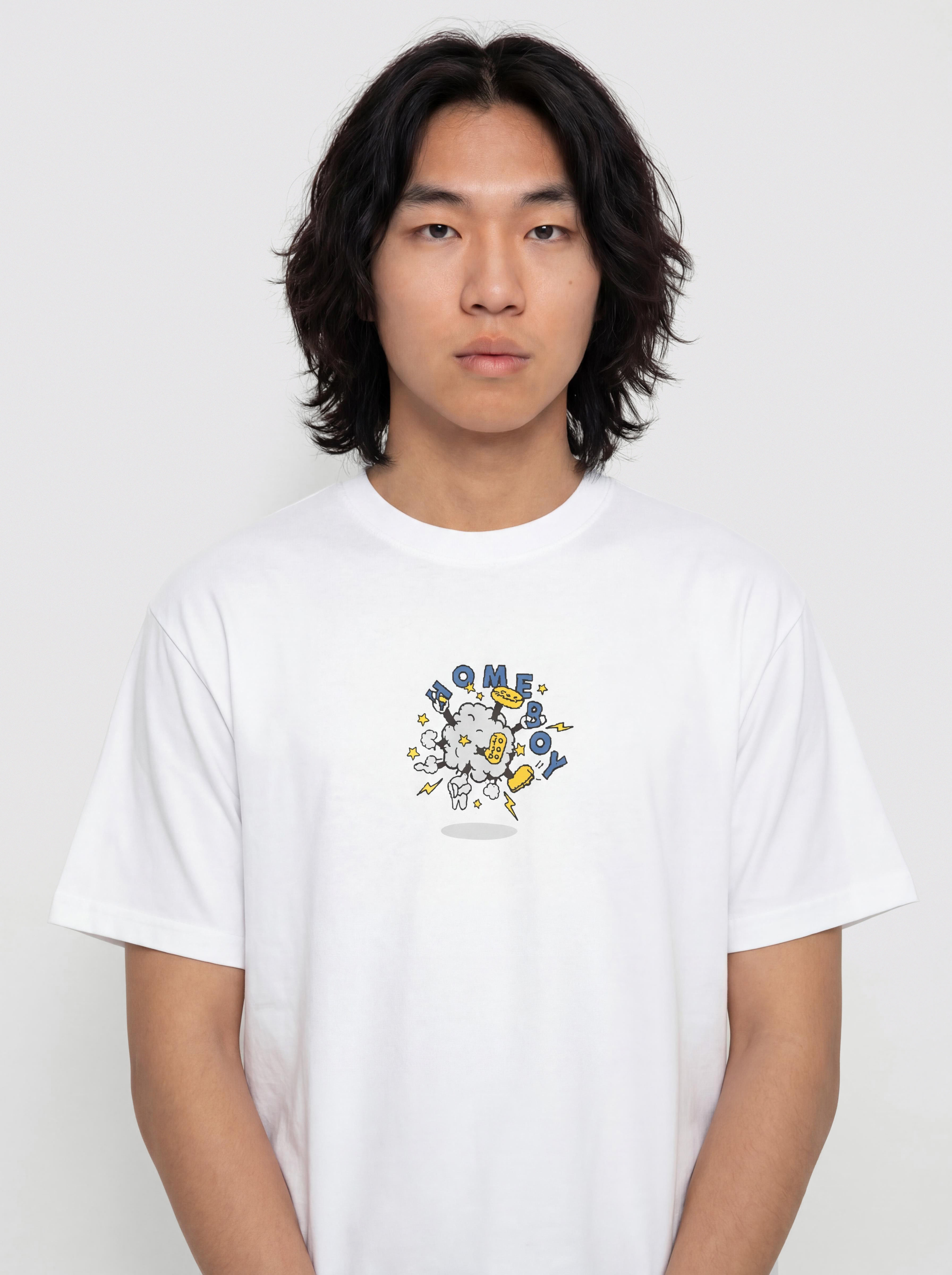 Футболка Homeboy Fight Cloud (white)