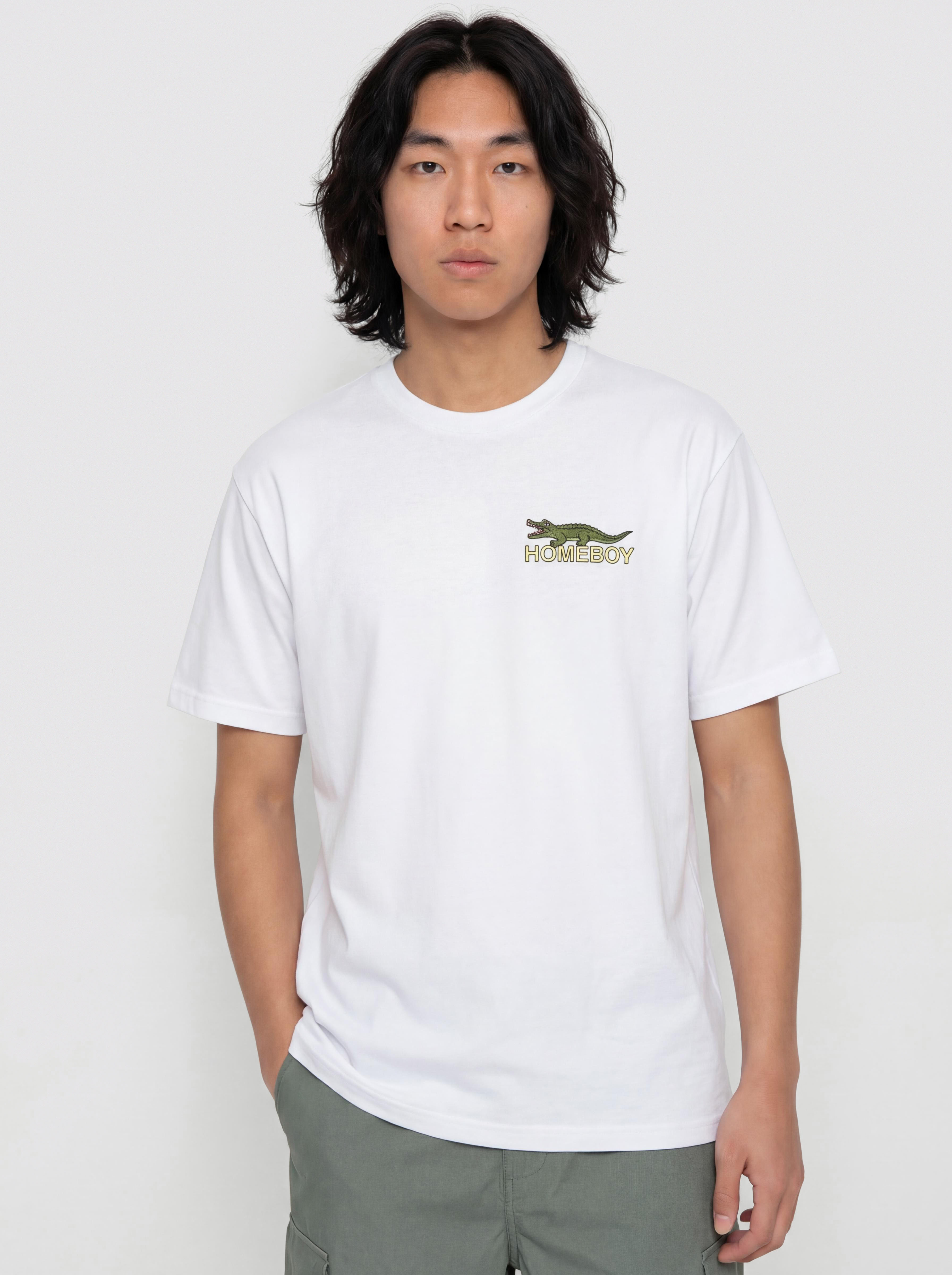Футболка Homeboy Crocoboy (white)