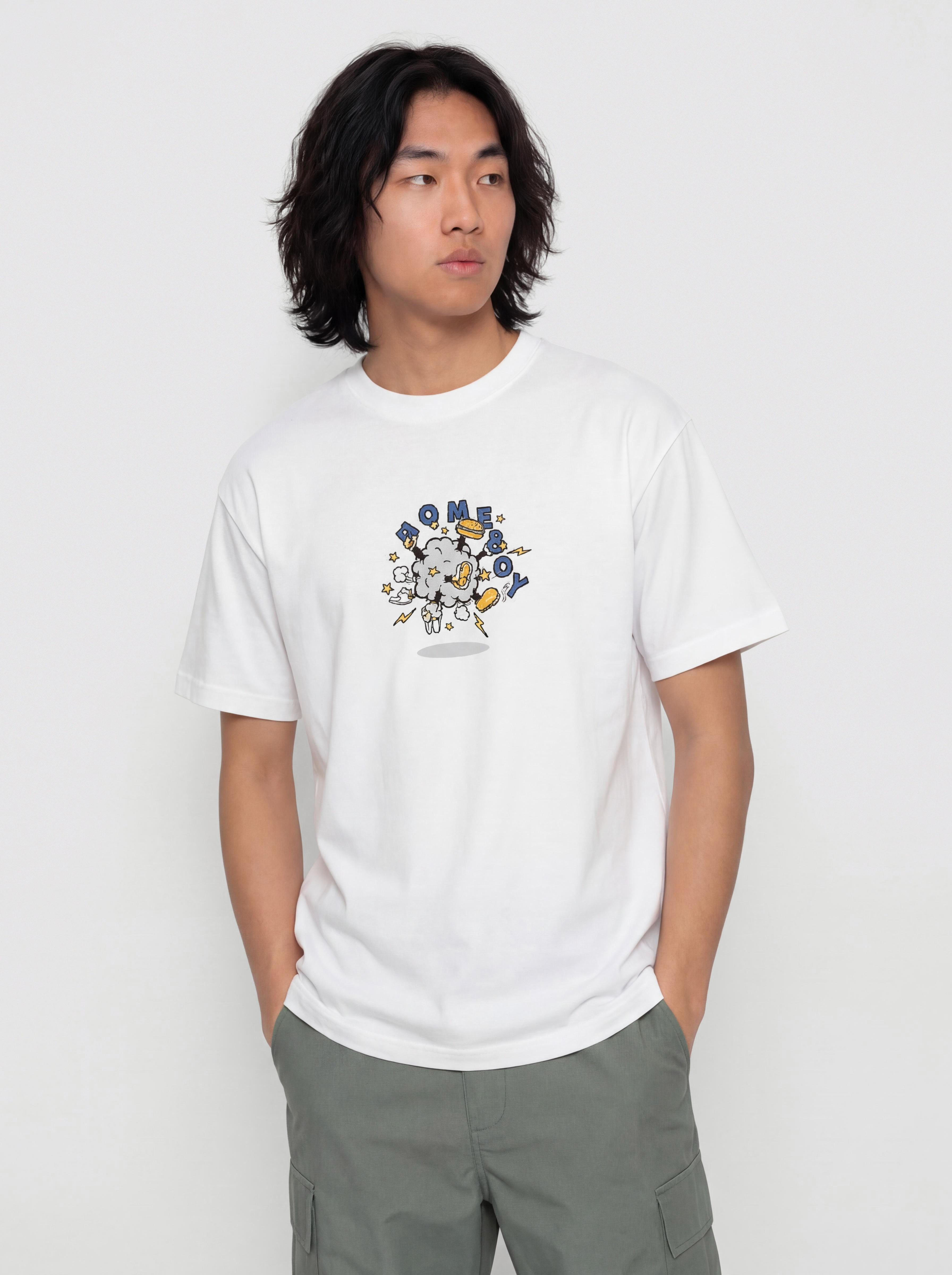 Футболка Homeboy Fight Cloud (white)