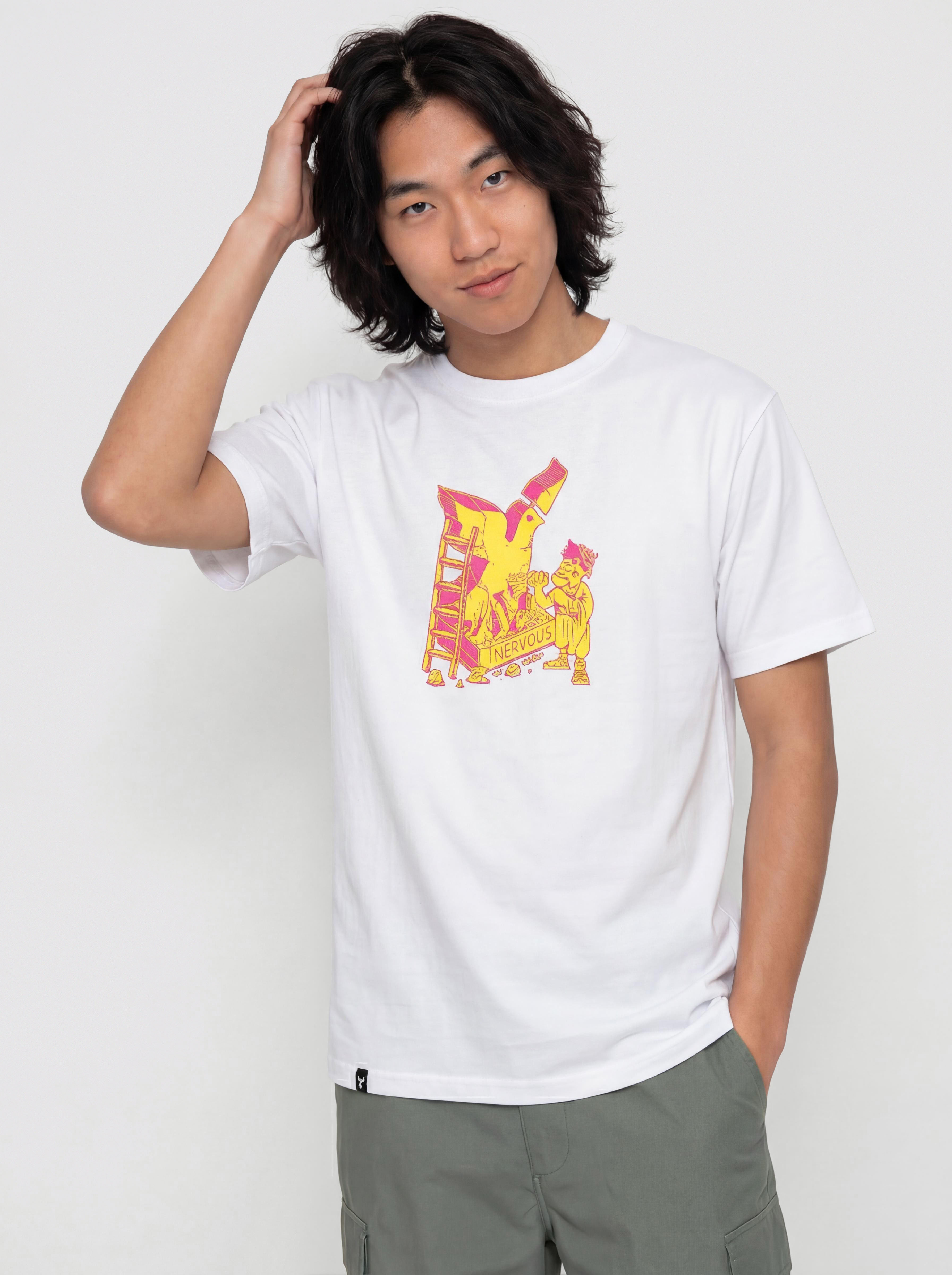 Футболка Nervous Michael (white)