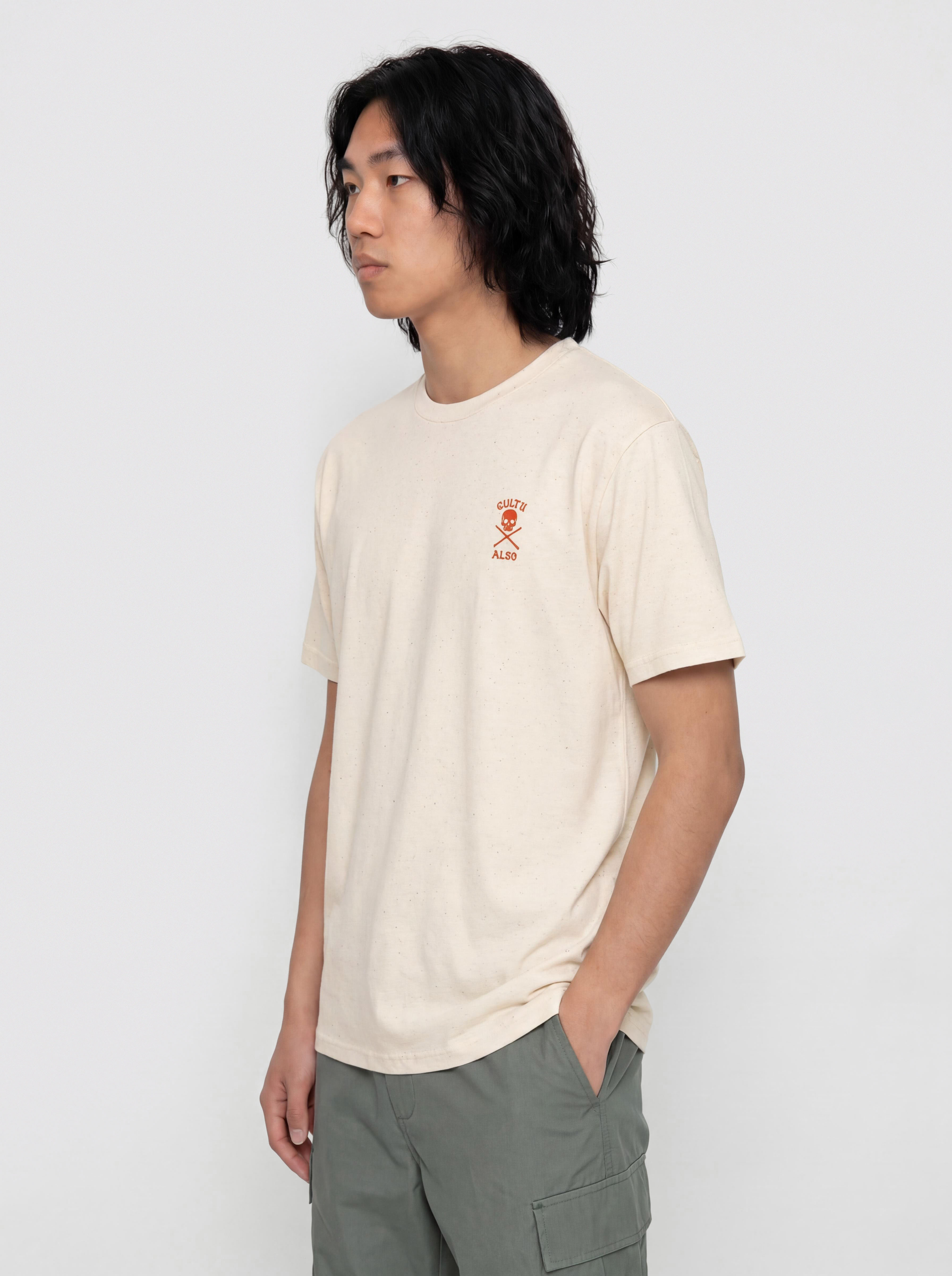 Футболка Circa Al 50 Skull (natural/heritage/brown)