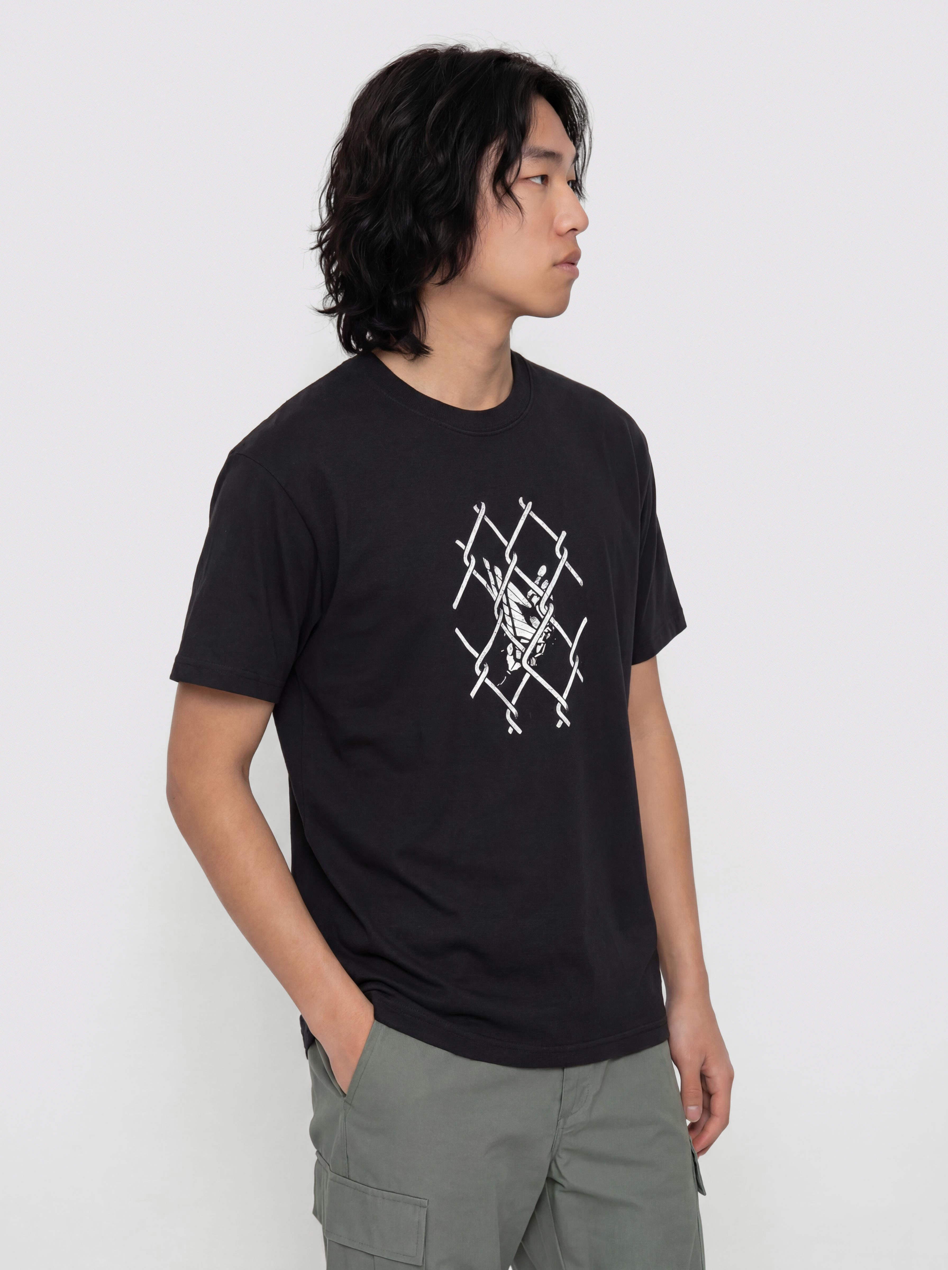 Футболка Real Outsider Grmnt Dye (black)
