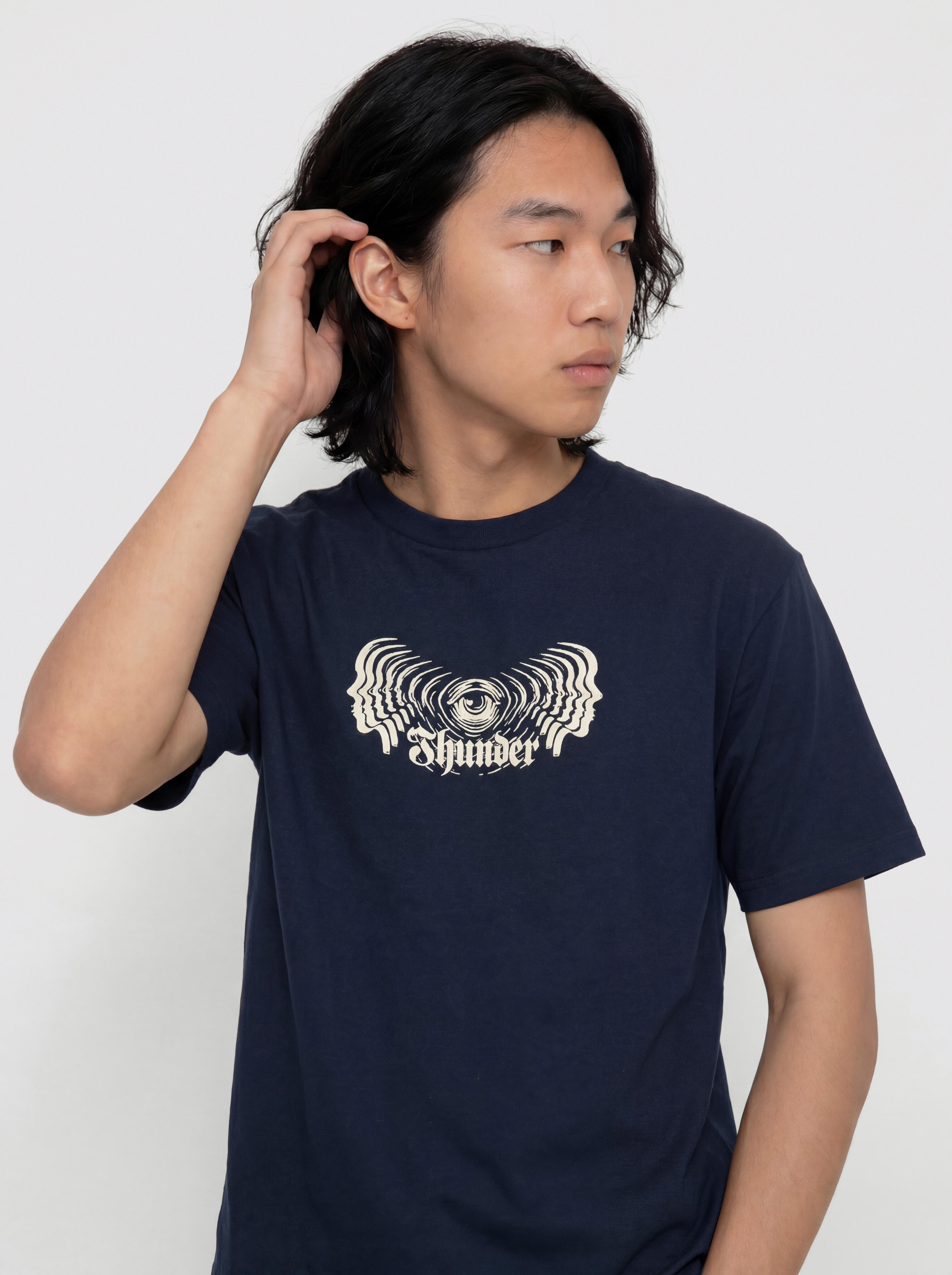 Футболка Thunder Mindstate (true navy w/grey print)