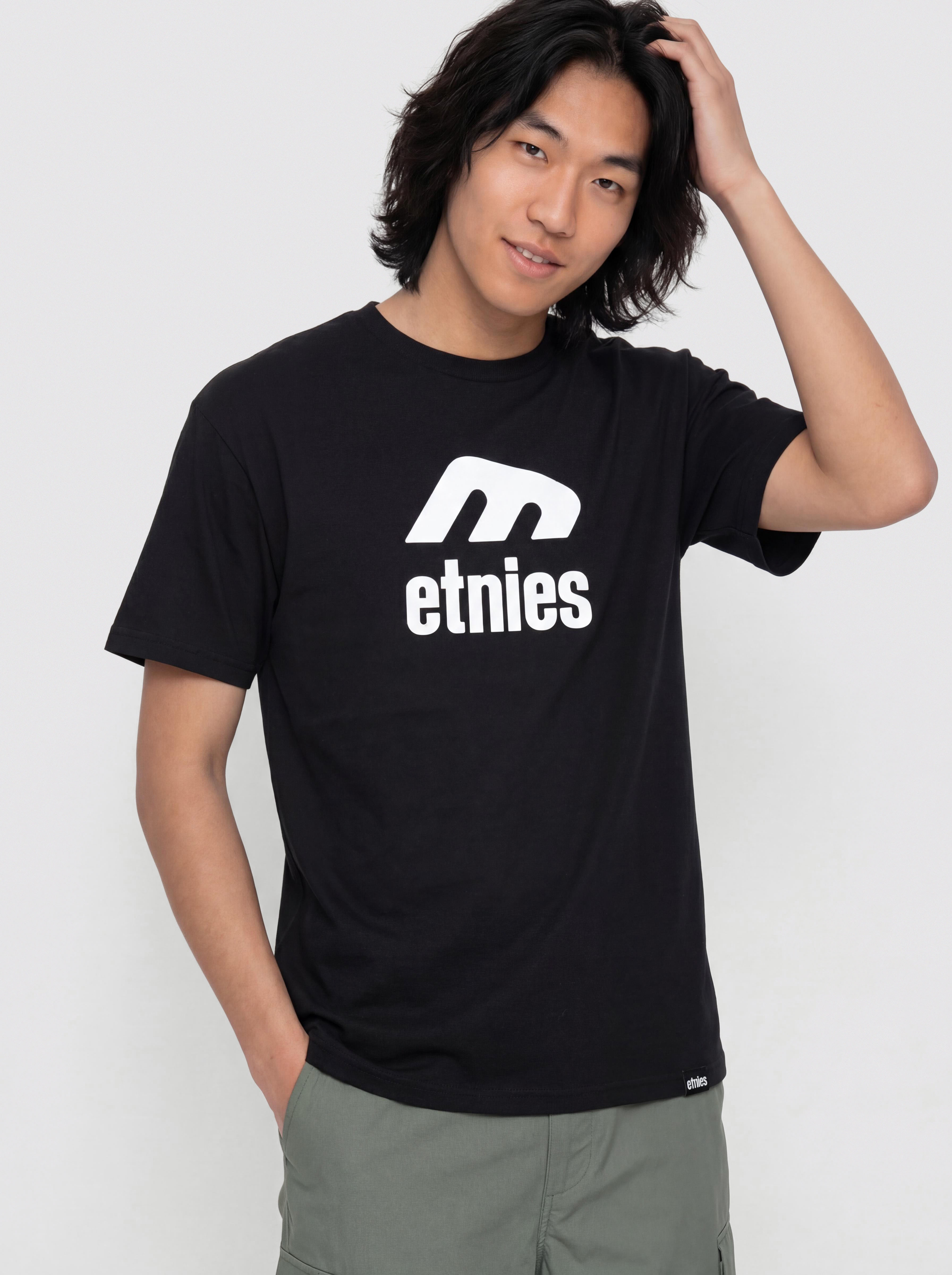 Футболка Etnies Icon E (black/white)