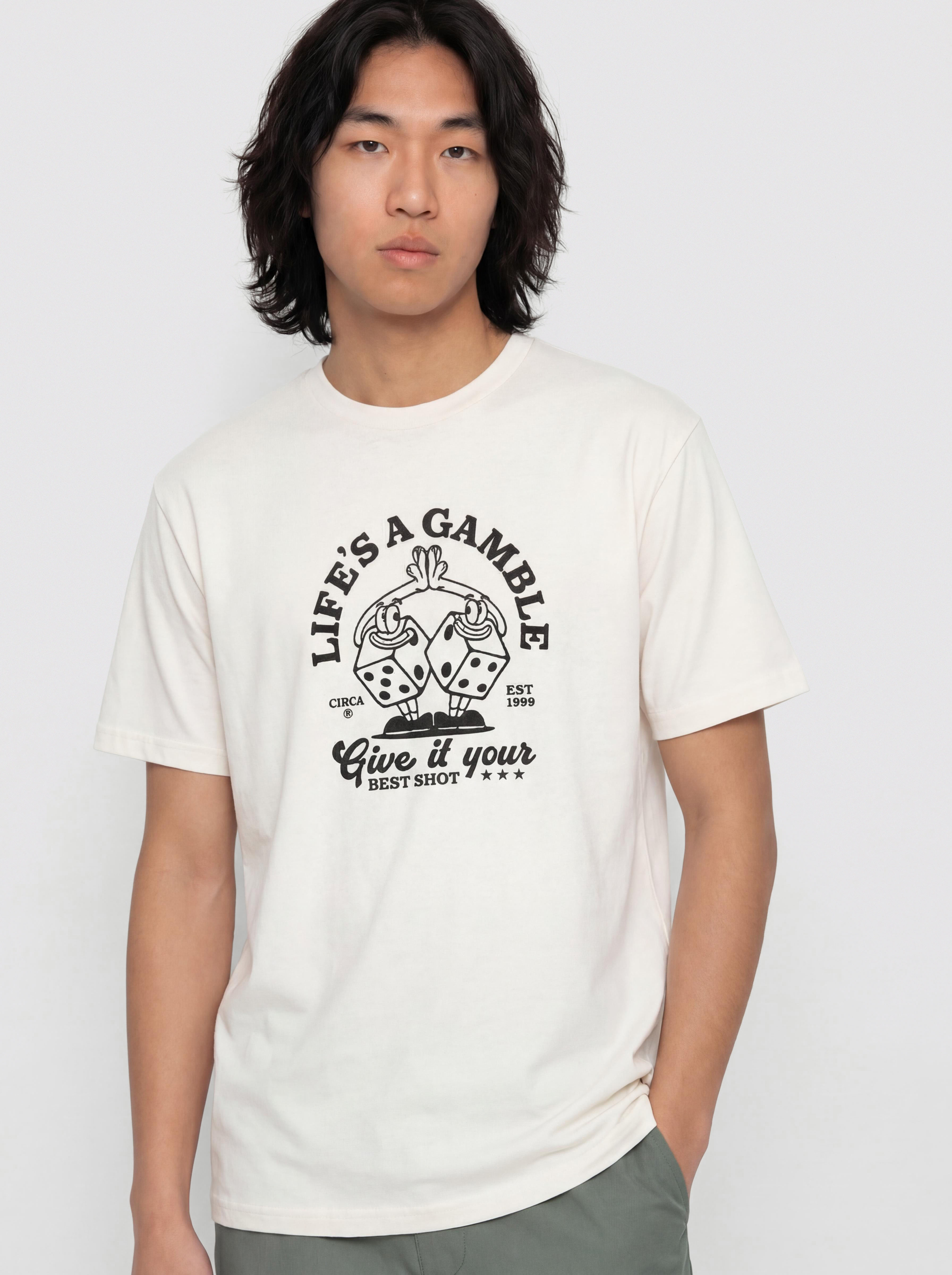 Футболка Circa Chance (vintage white)