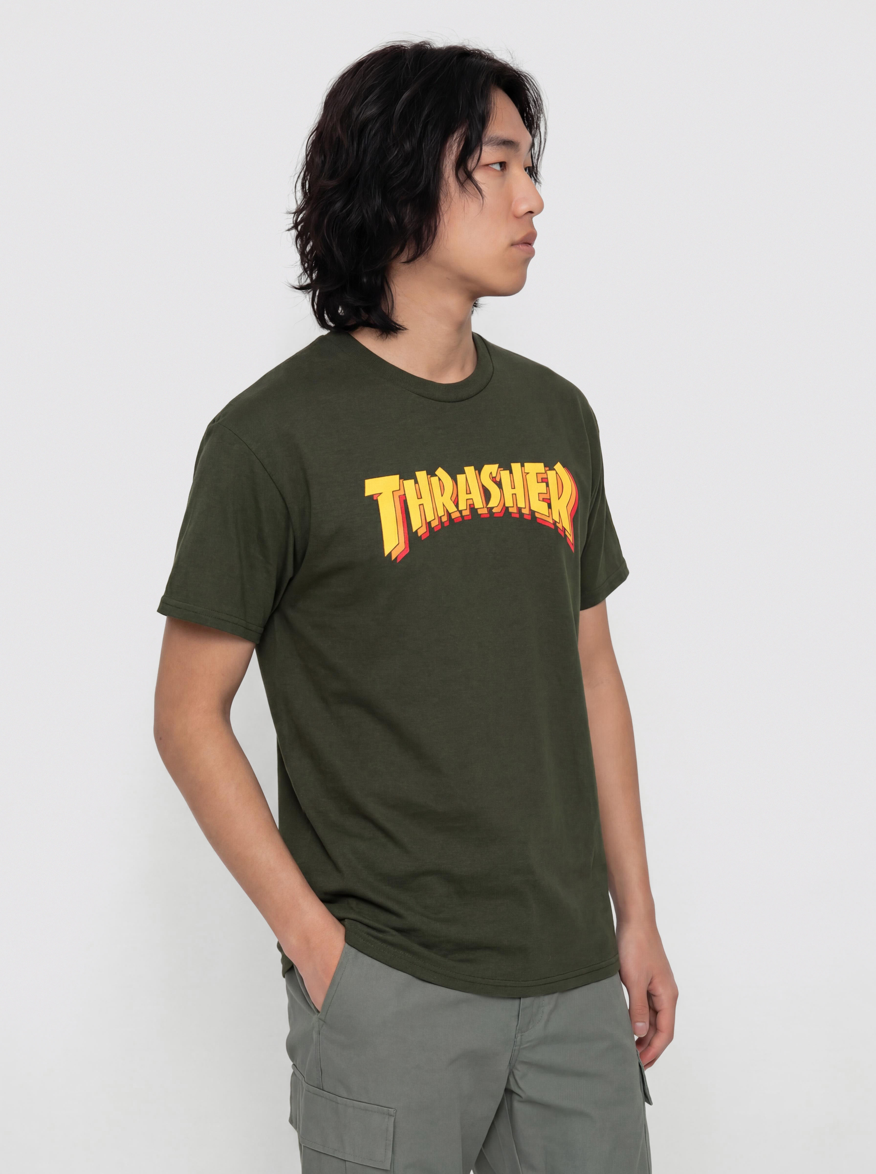 u0424u0443u0442u0431u043eu043bu043au0430 Thrasher Stacked (forest green)