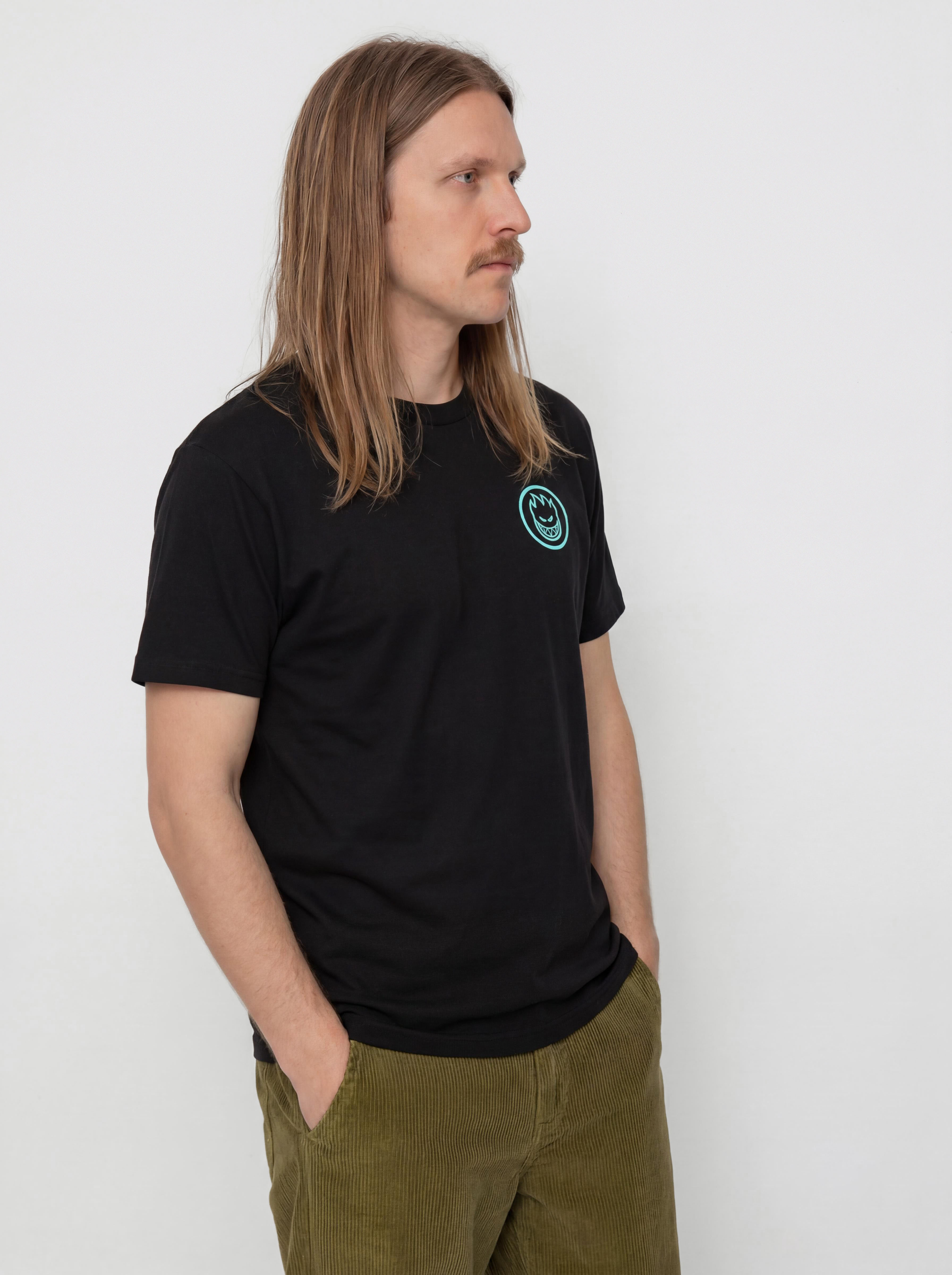 Футболка Spitfire Radioactive Classic Swirl (black)