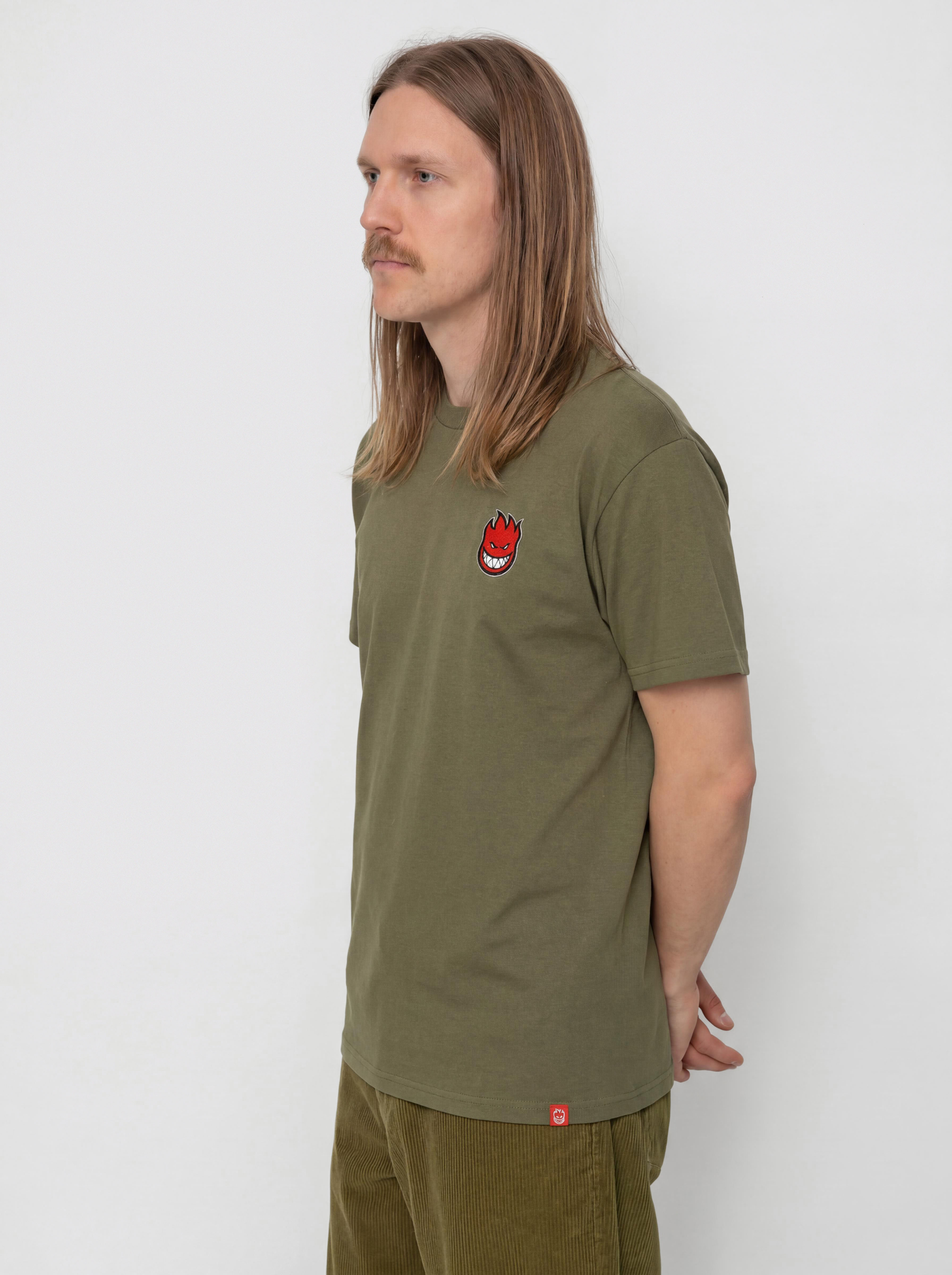 u0424u0443u0442u0431u043eu043bu043au0430 Spitfire Lil Bighead Fill (military green w/red black&white print)