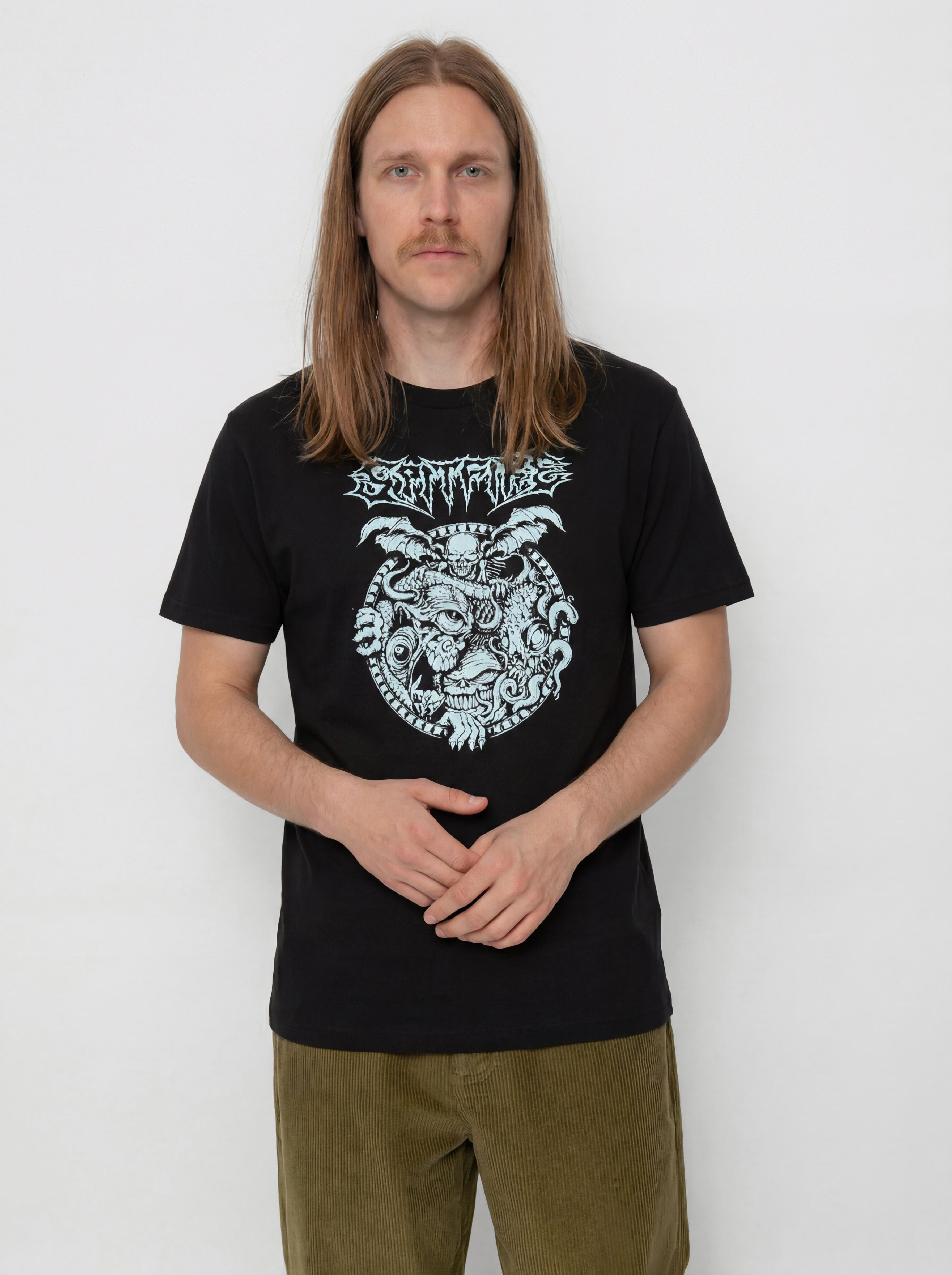 Футболка Spitfire Demon Gate Glow (black)