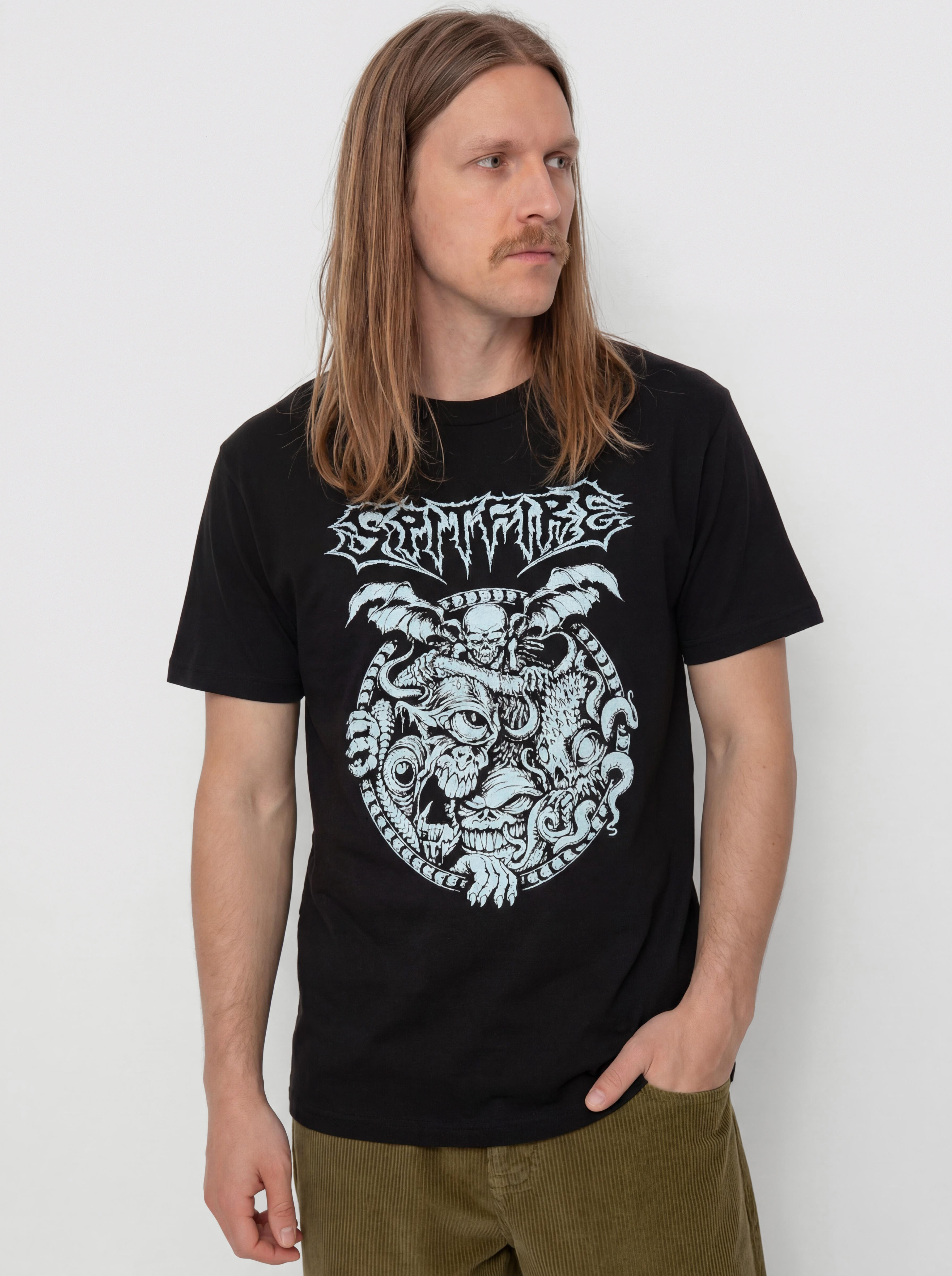 Футболка Spitfire Demon Gate Glow (black)