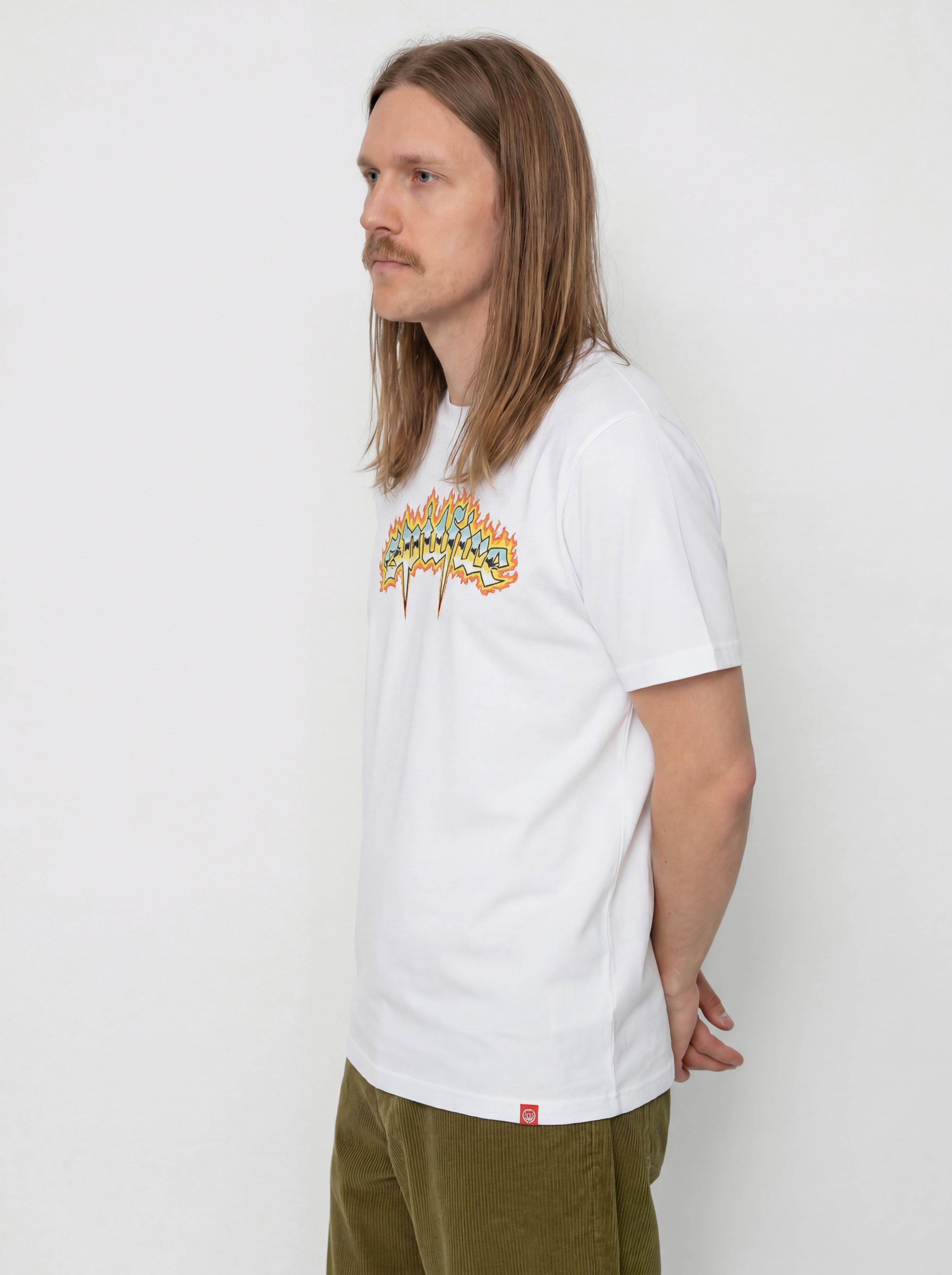 Футболка Spitfire Chrome Venom (white w/multi color prints)