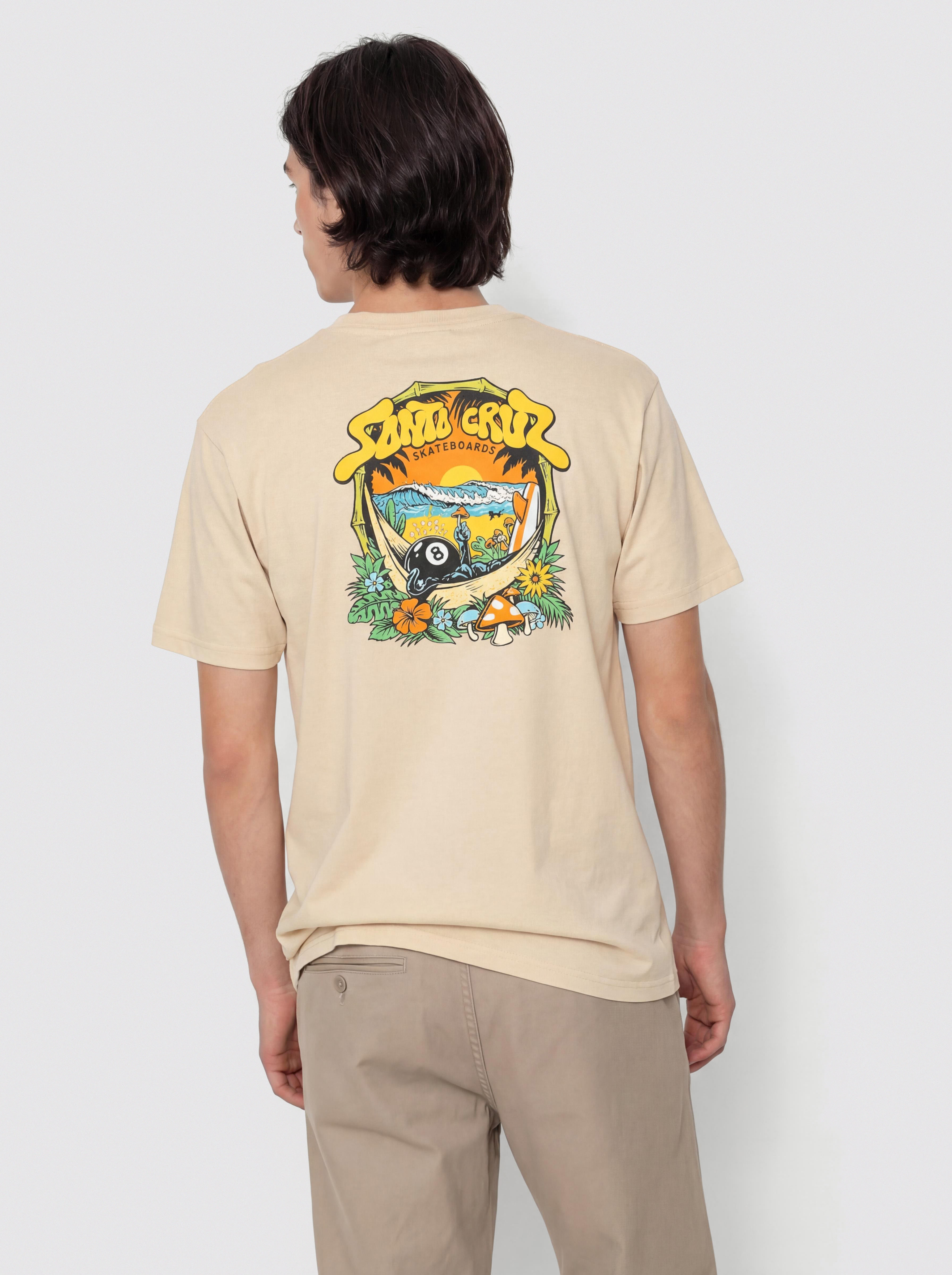 Футболка Santa Cruz Winkowski 8Baller Trip (blond wood)