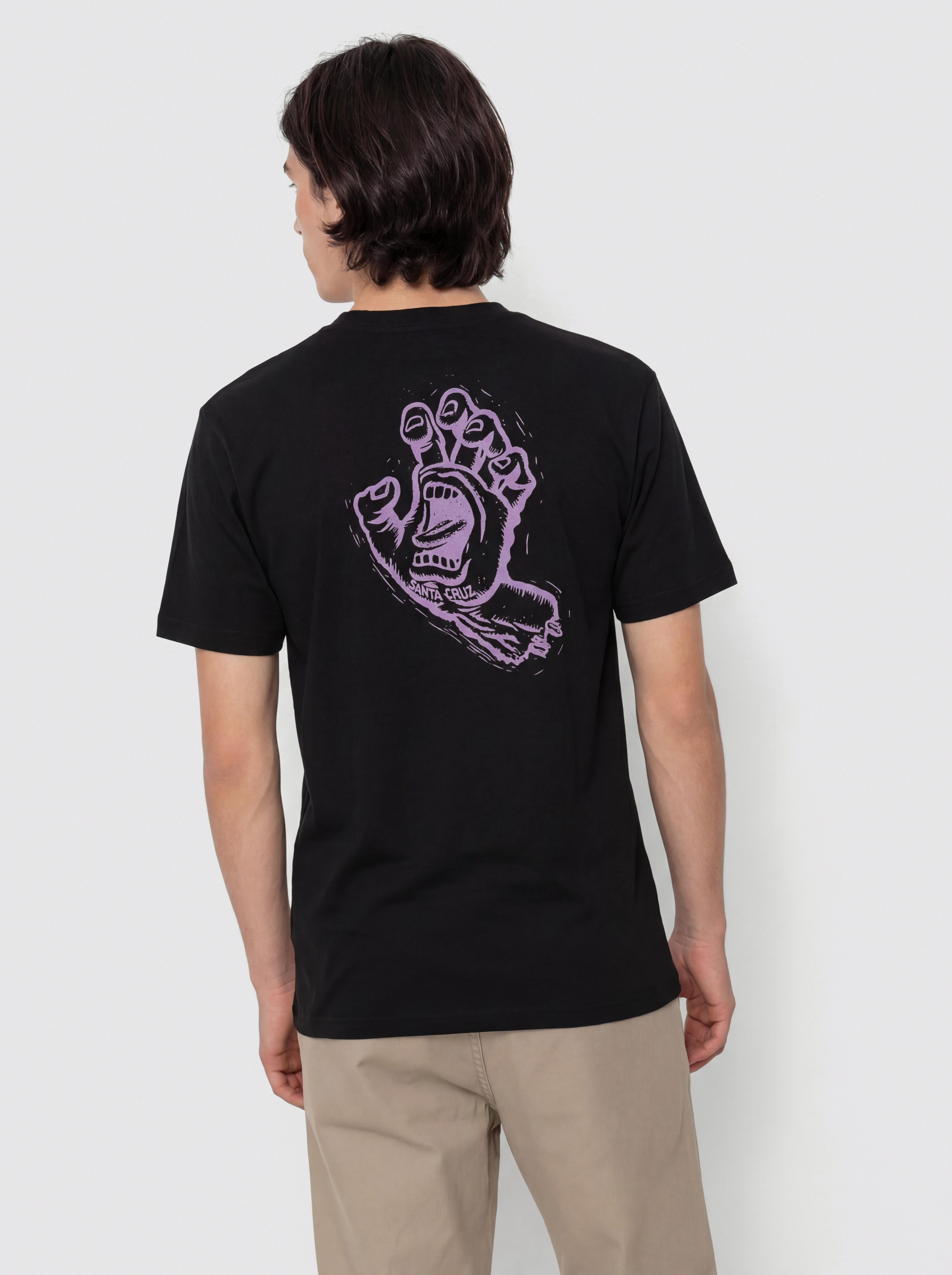 Футболка Santa Cruz Stamped Screaming Hand (black)