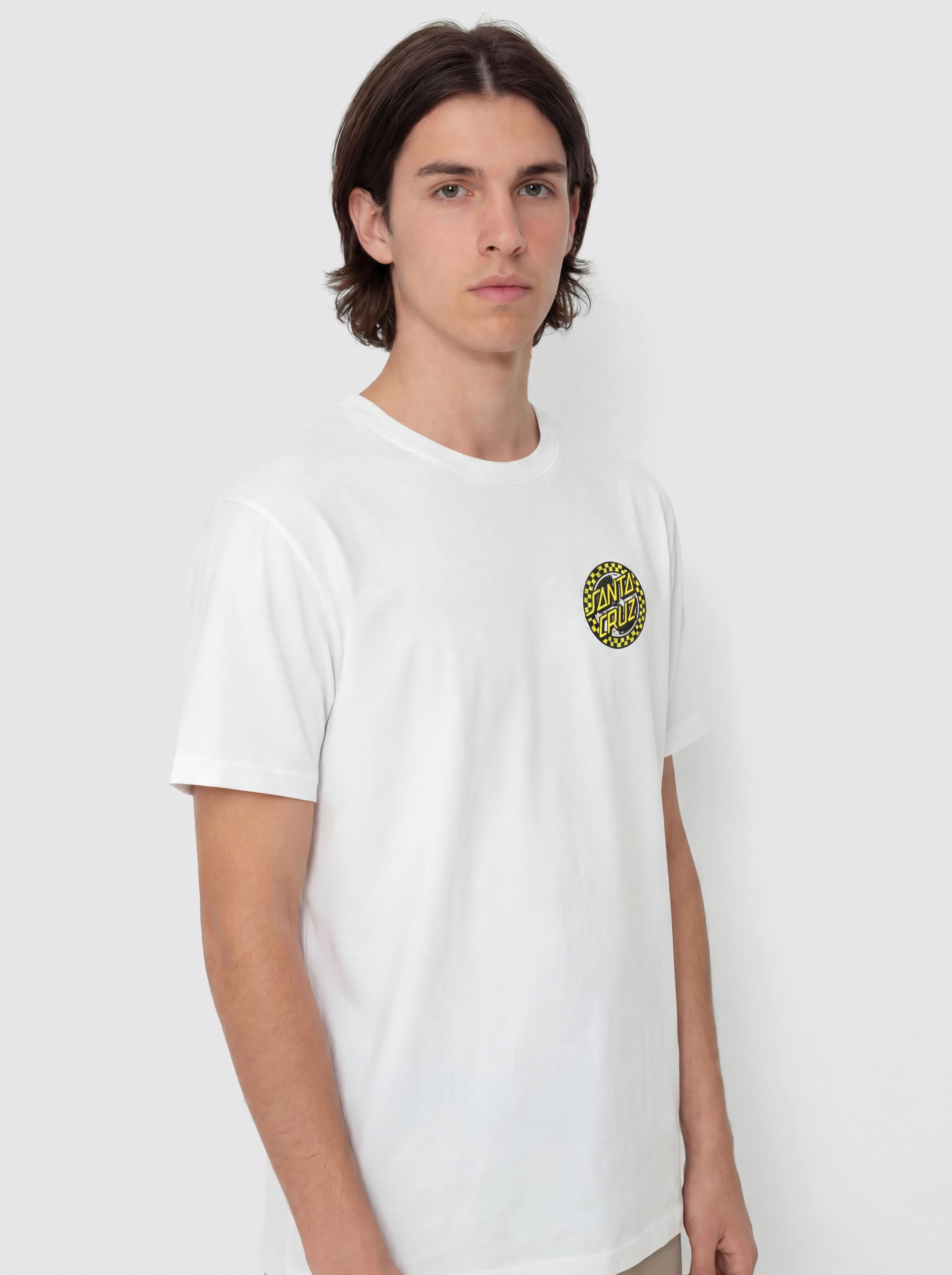 Футболка Santa Cruz Malba Crash Dot Chest (white)