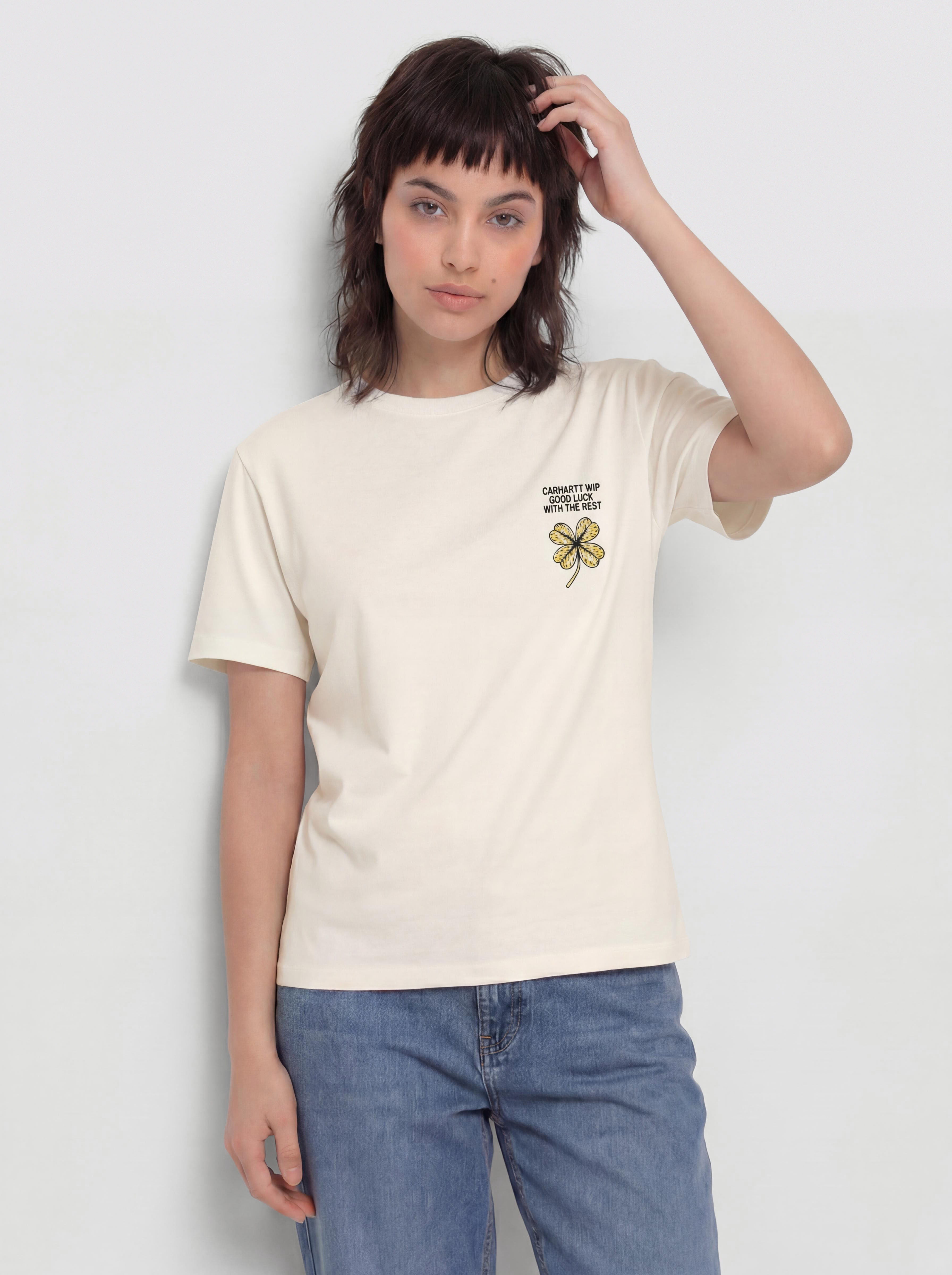 Футболка Carhartt WIP Clover Wmn (wax)