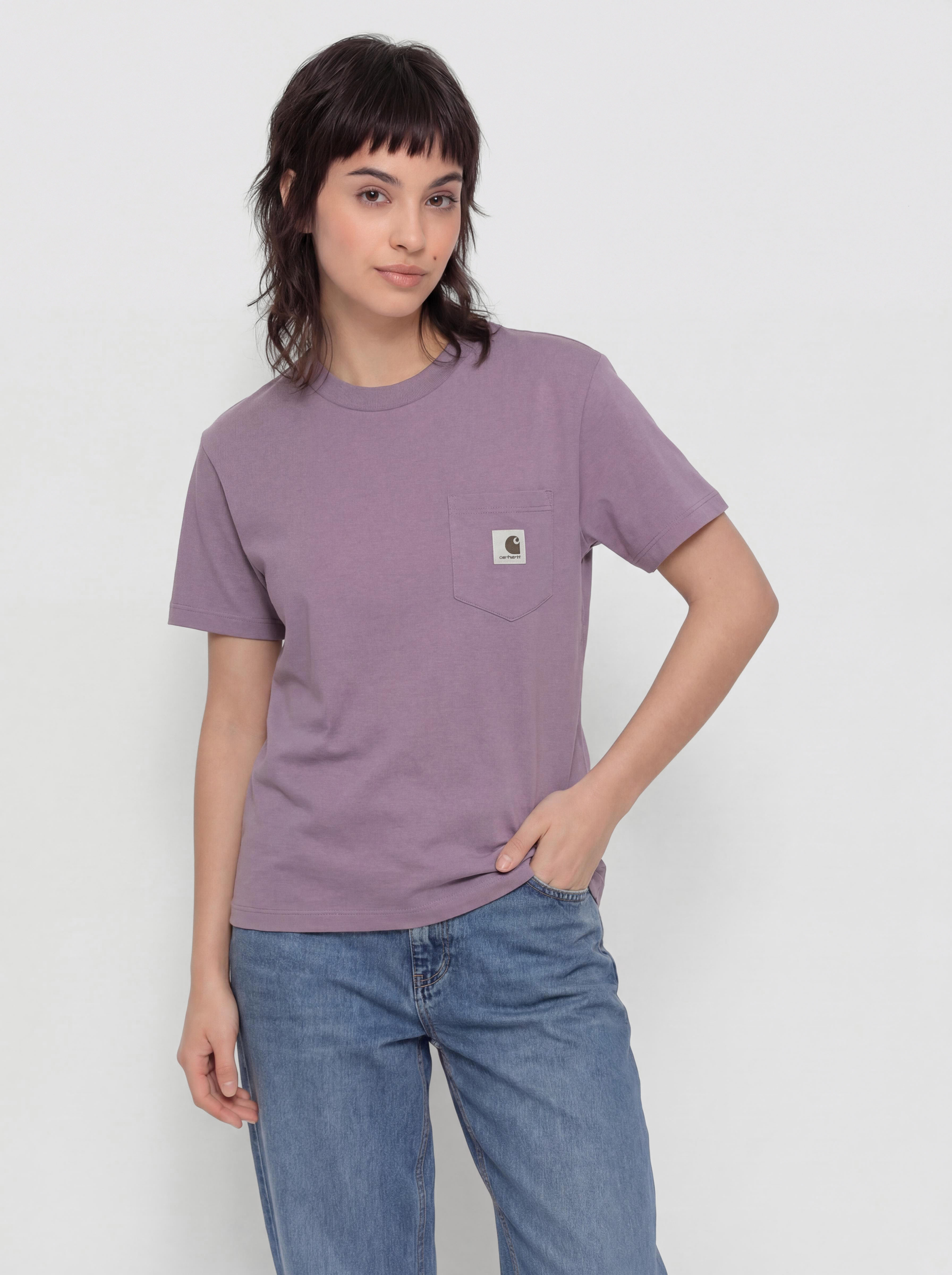 Футболка Carhartt WIP Pocket Wmn (phlox)