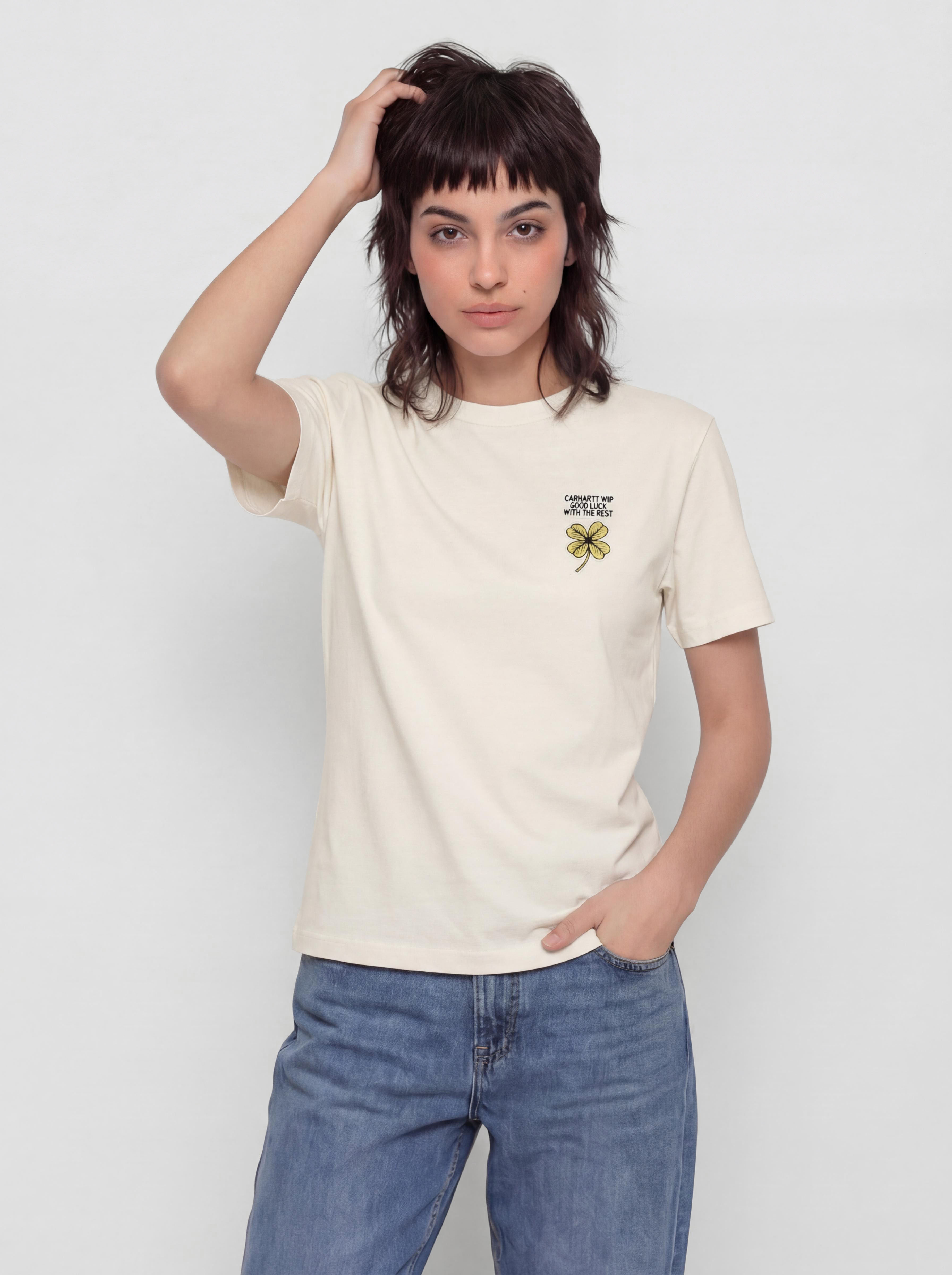 Футболка Carhartt WIP Clover Wmn (wax)
