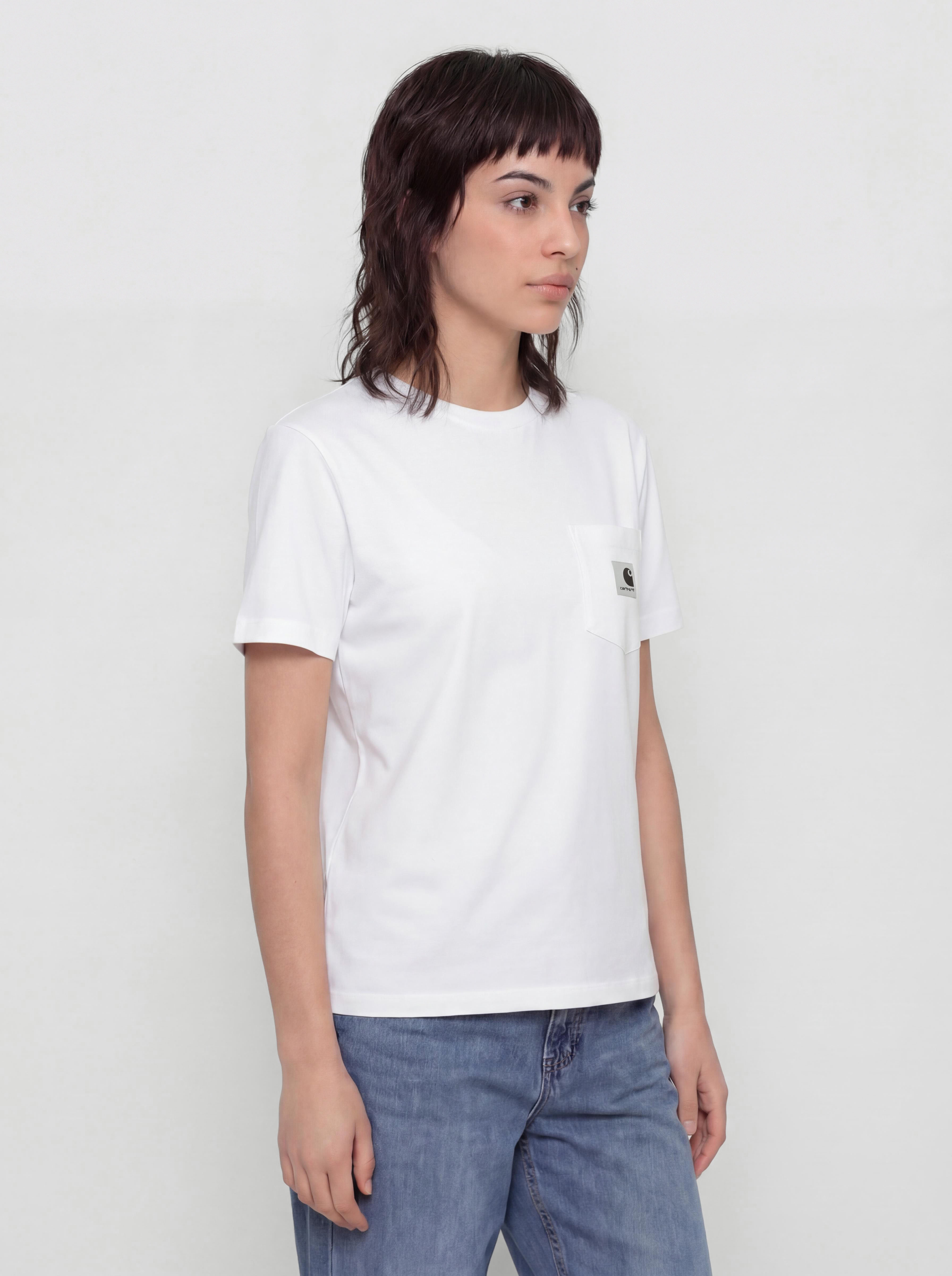 Футболка Carhartt WIP Pocket Wmn (white)