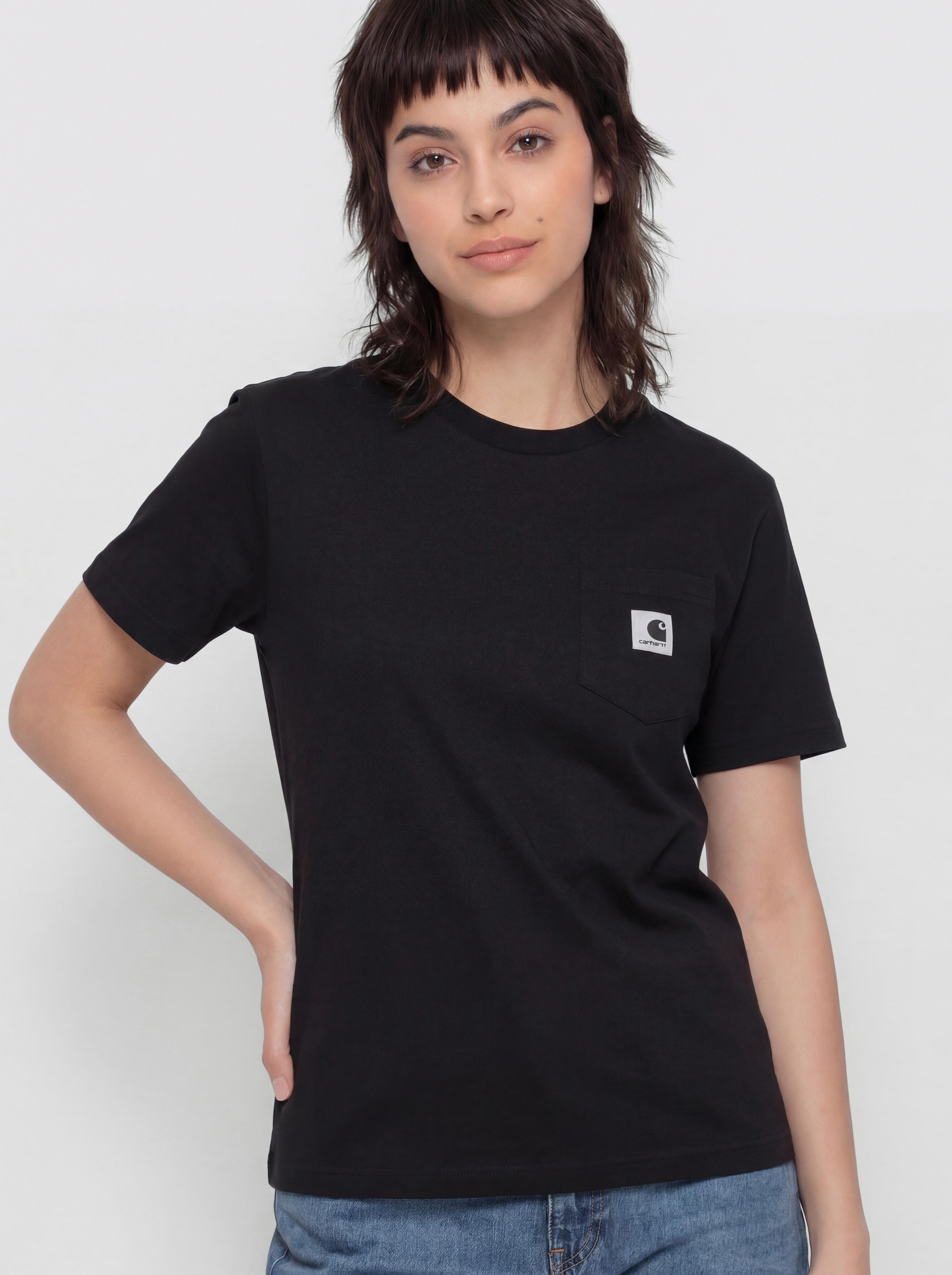 Футболка Carhartt WIP Pocket Wmn (black)