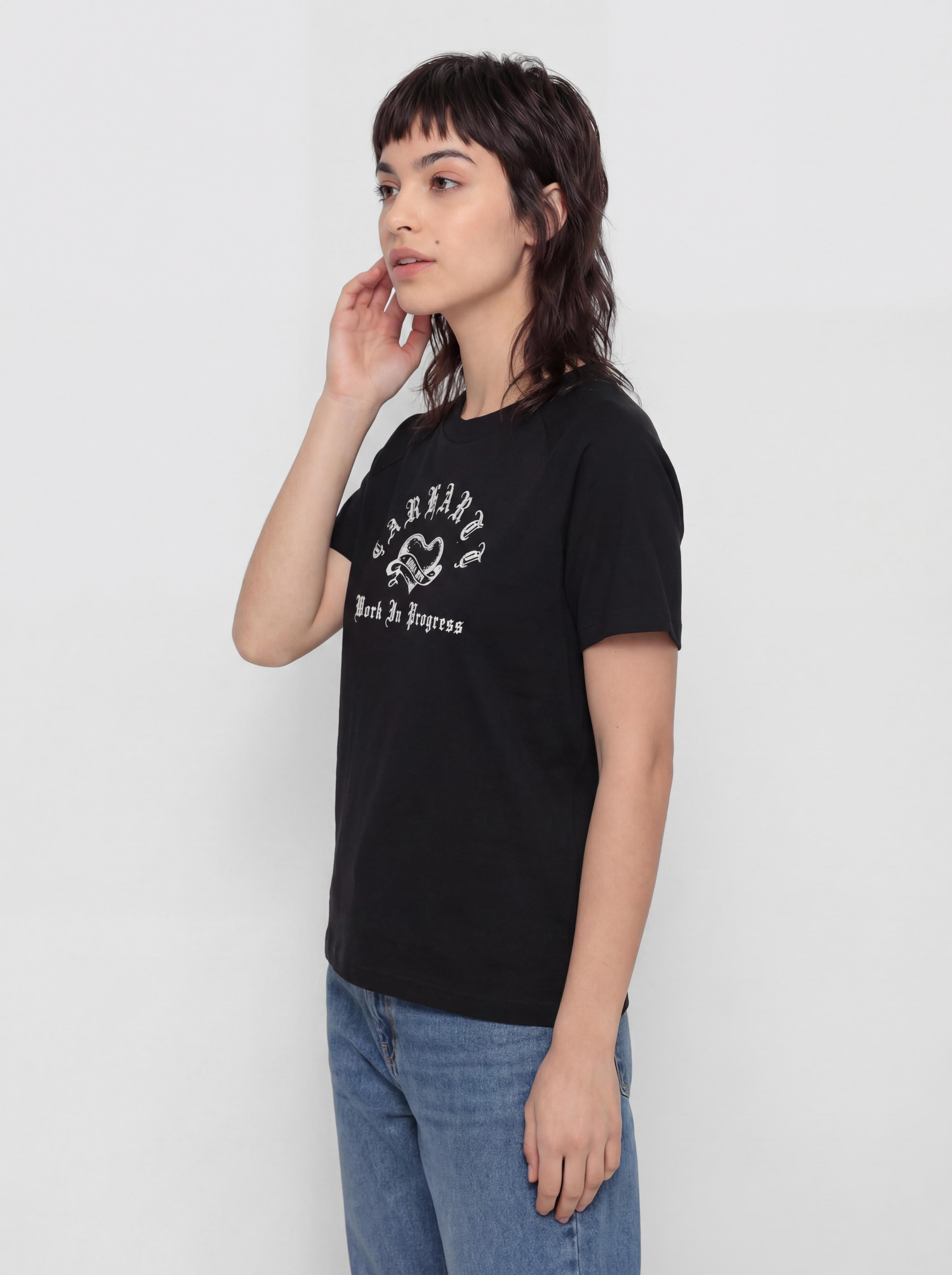Футболка Carhartt WIP Honest Work Wmn (black/white)