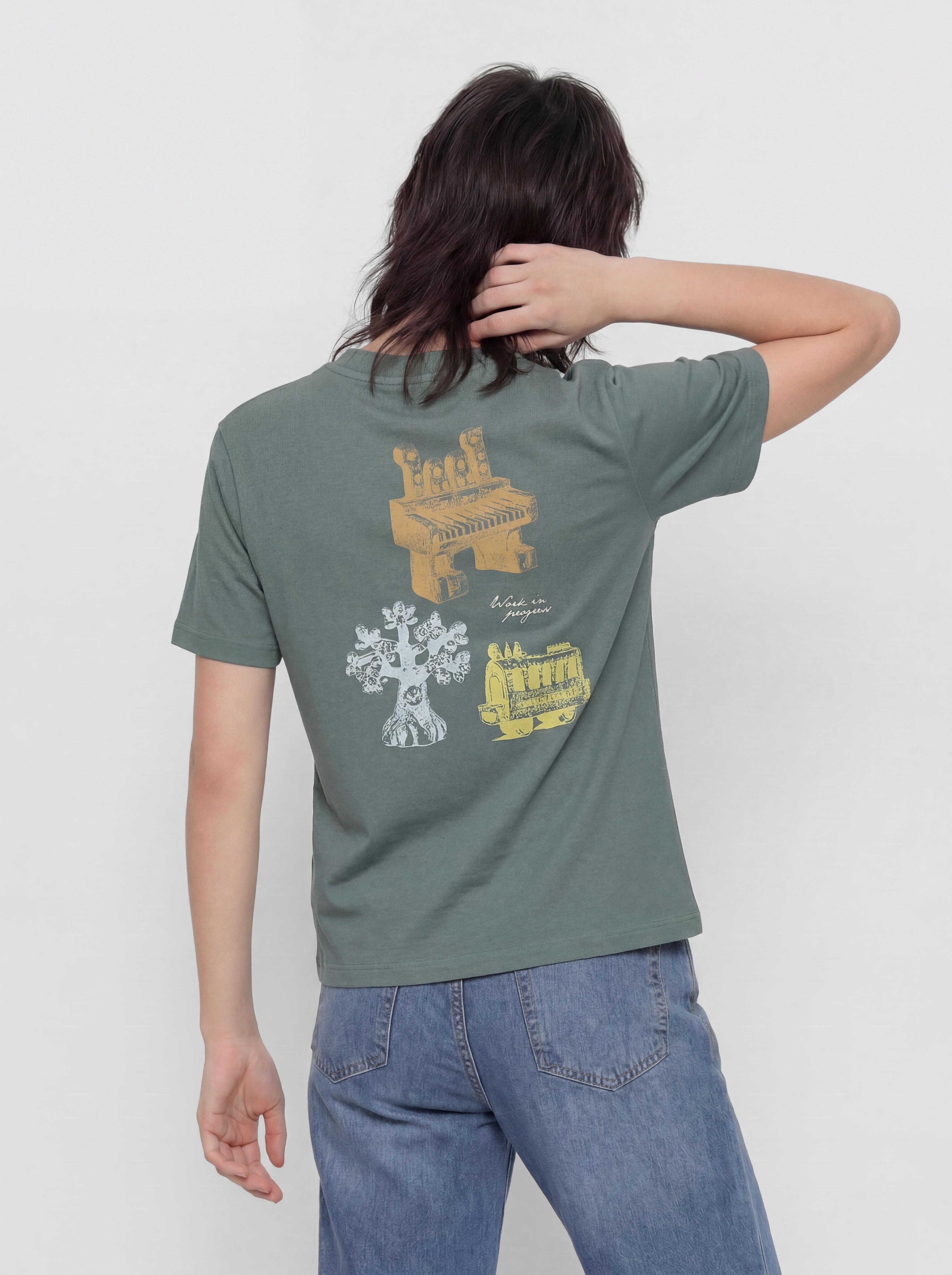Футболка Carhartt WIP Forma Wmn (velvet green)