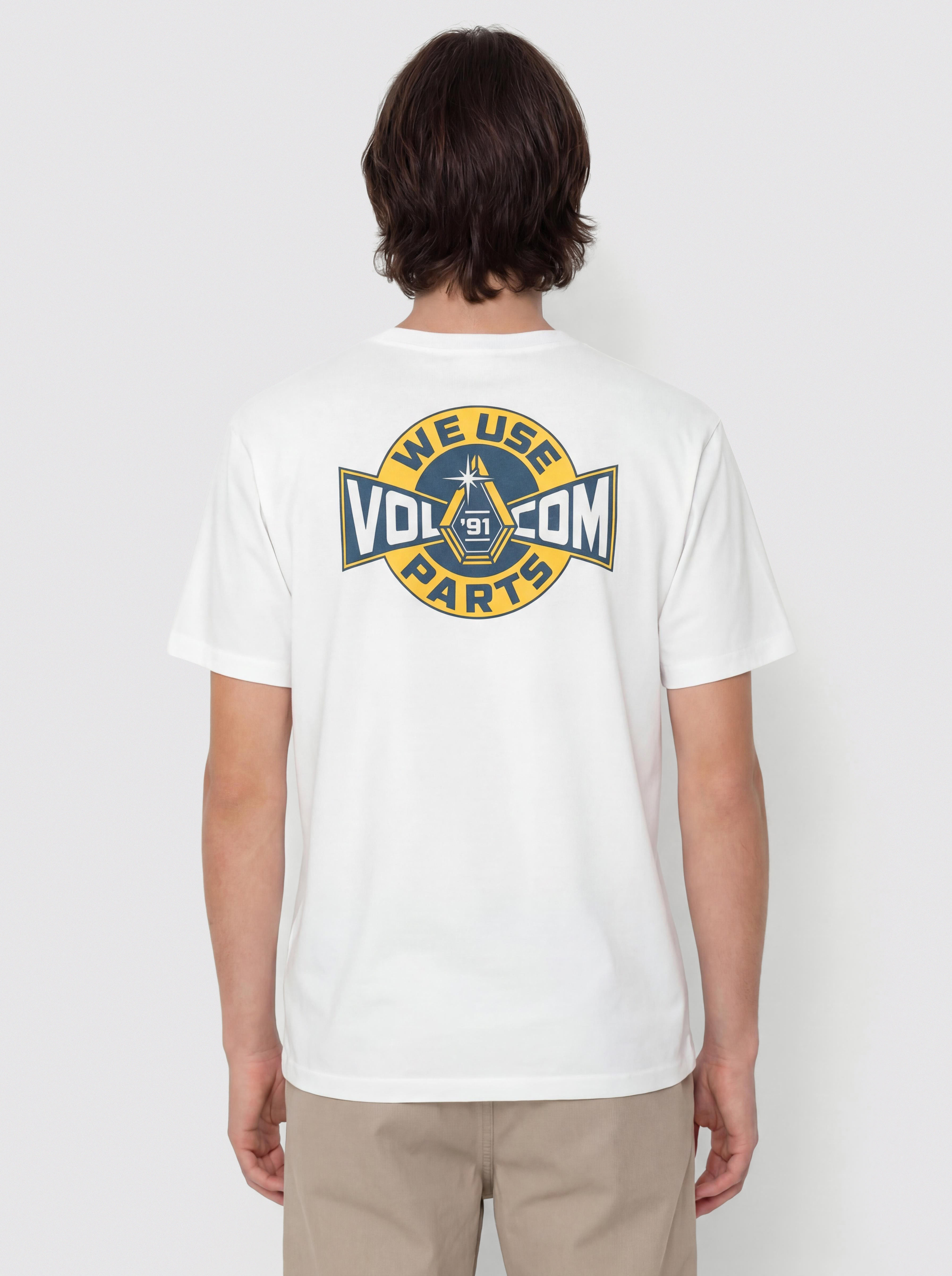 Футболка Volcom Parted Out Pocket (white)