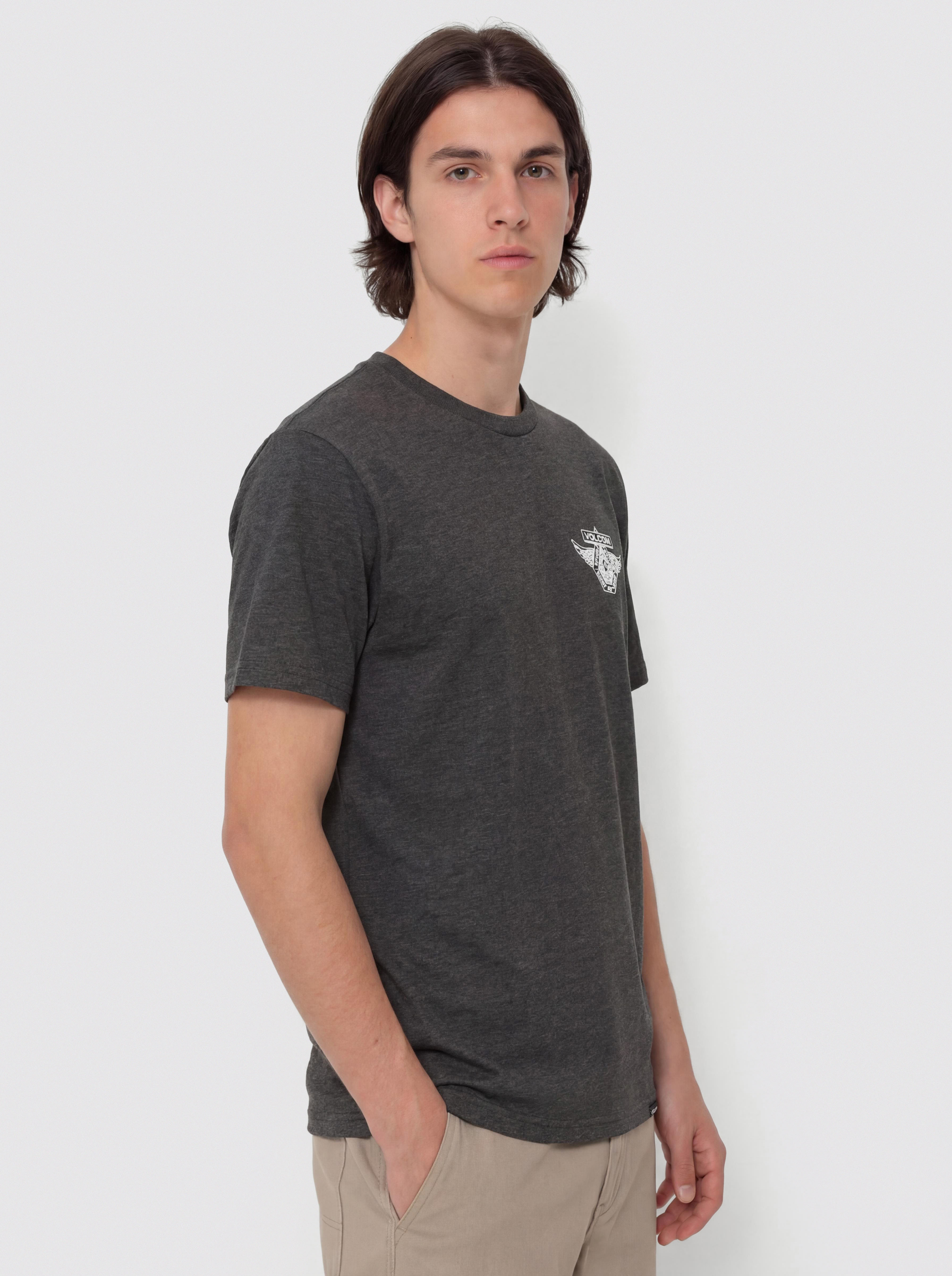 Футболка Volcom Free Wheel Hth (heather black)