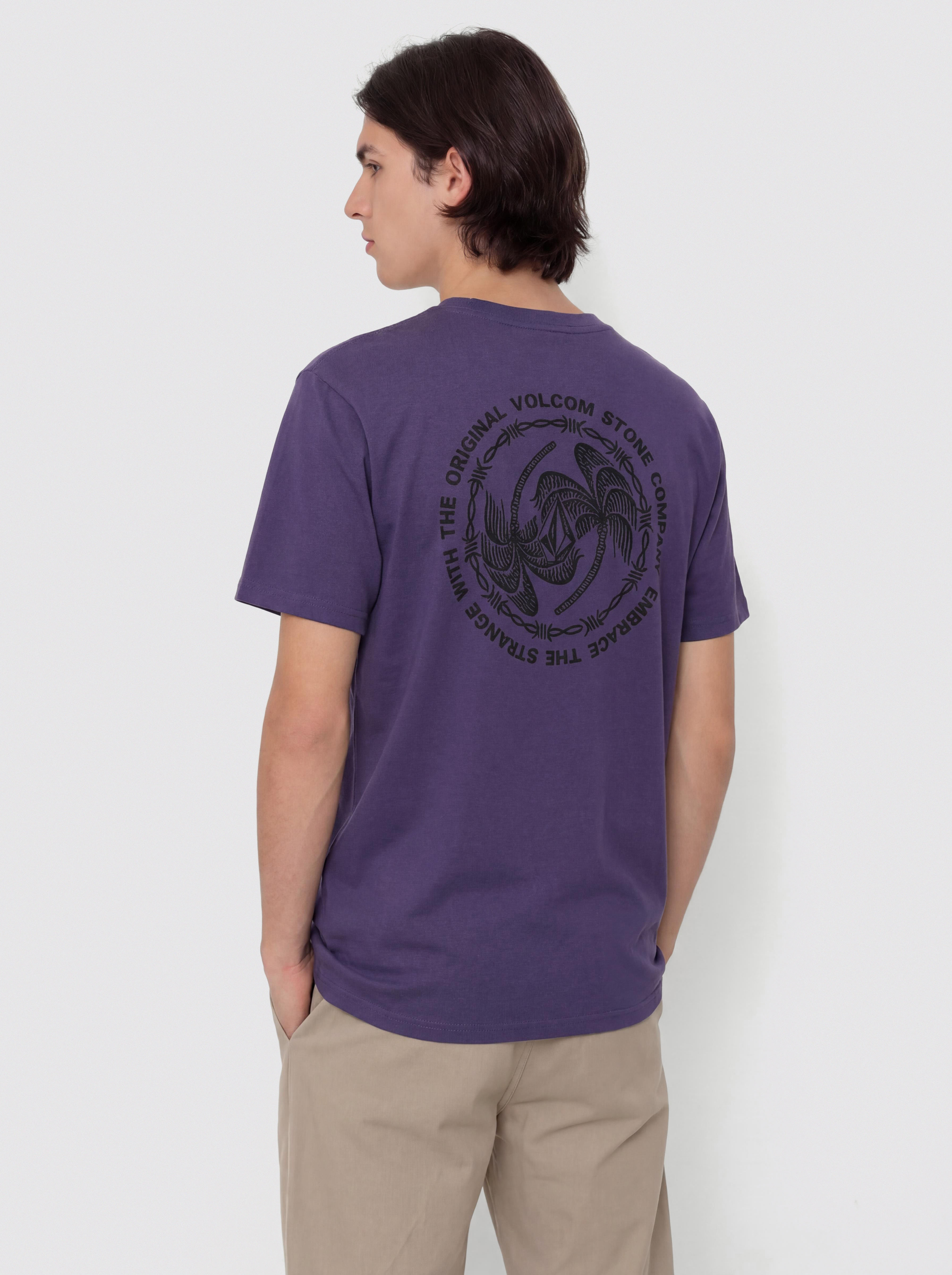 Футболка Volcom Circlepalm Pw (dark purple)