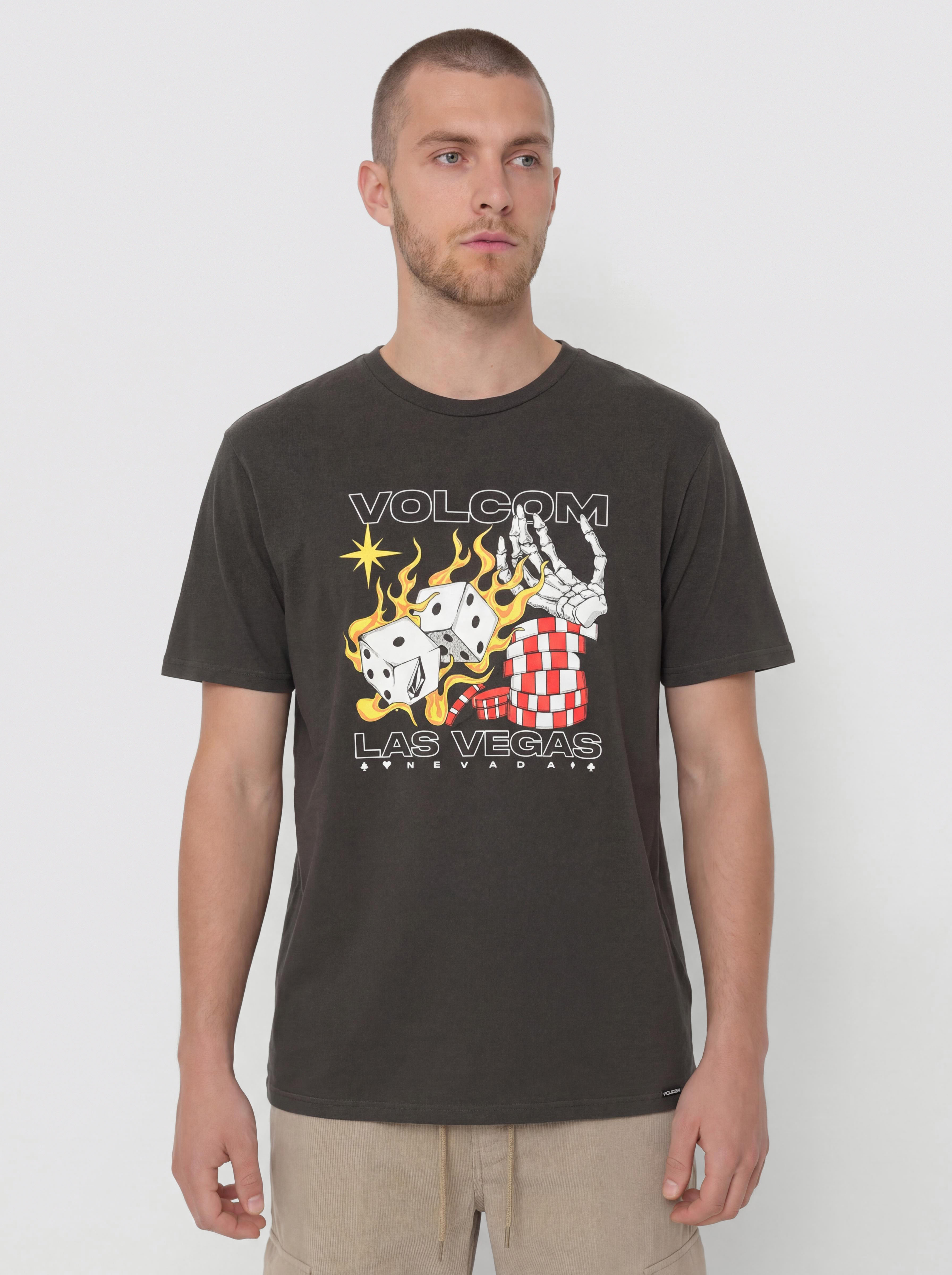 Футболка Volcom Pass Line Pw (black)