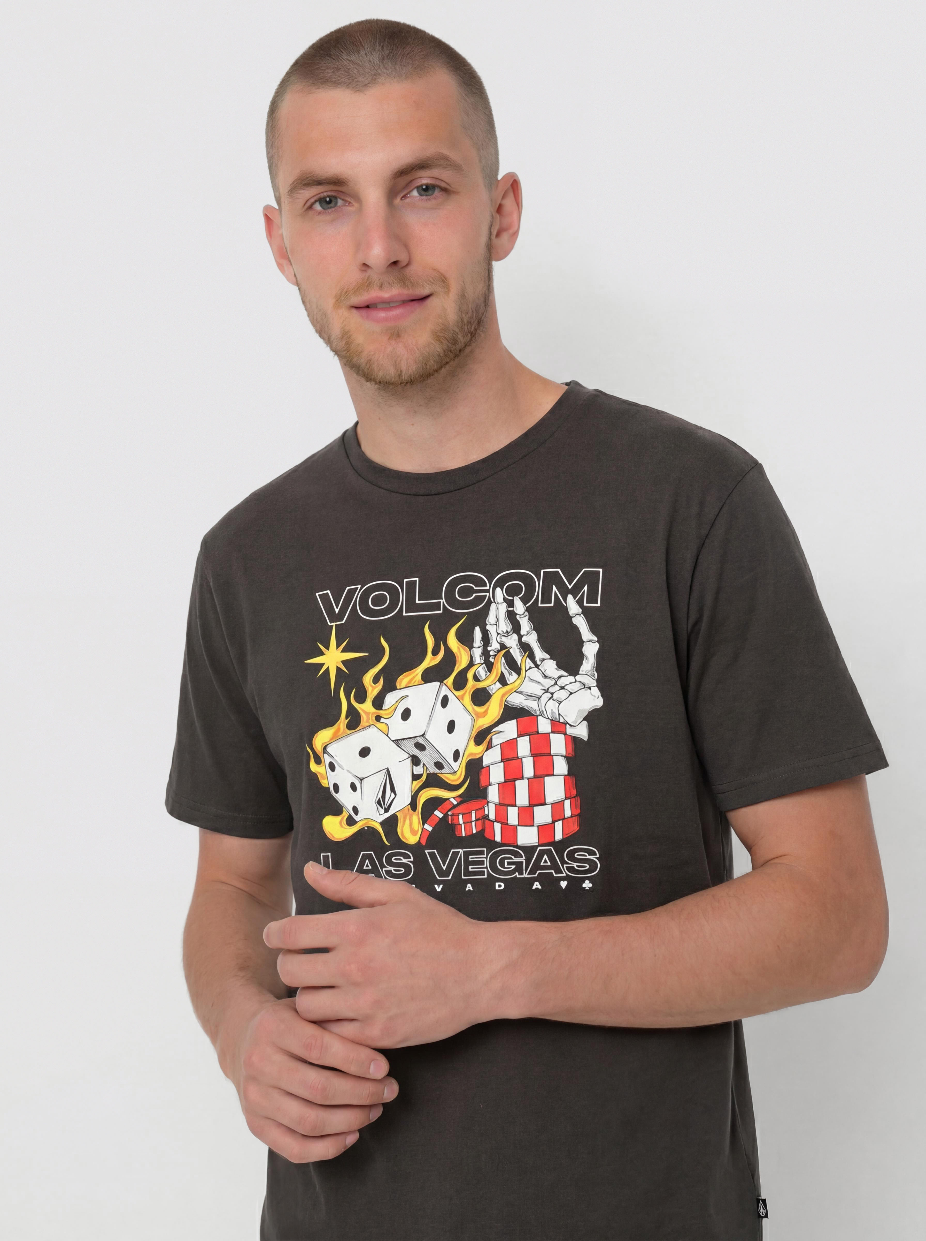 Футболка Volcom Pass Line Pw (black)