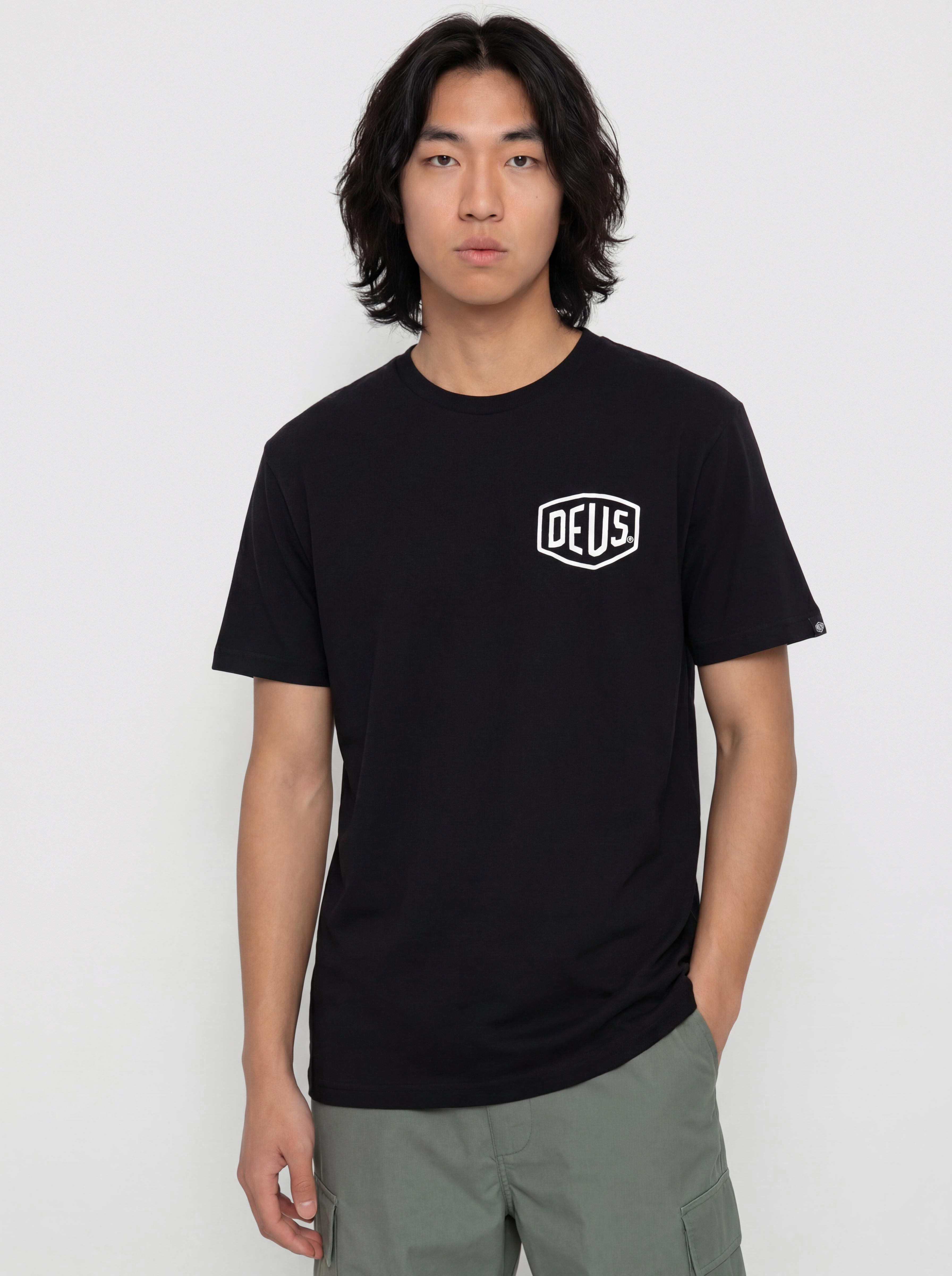 Футболка Deus Ex Machina Harajuku Address (black)