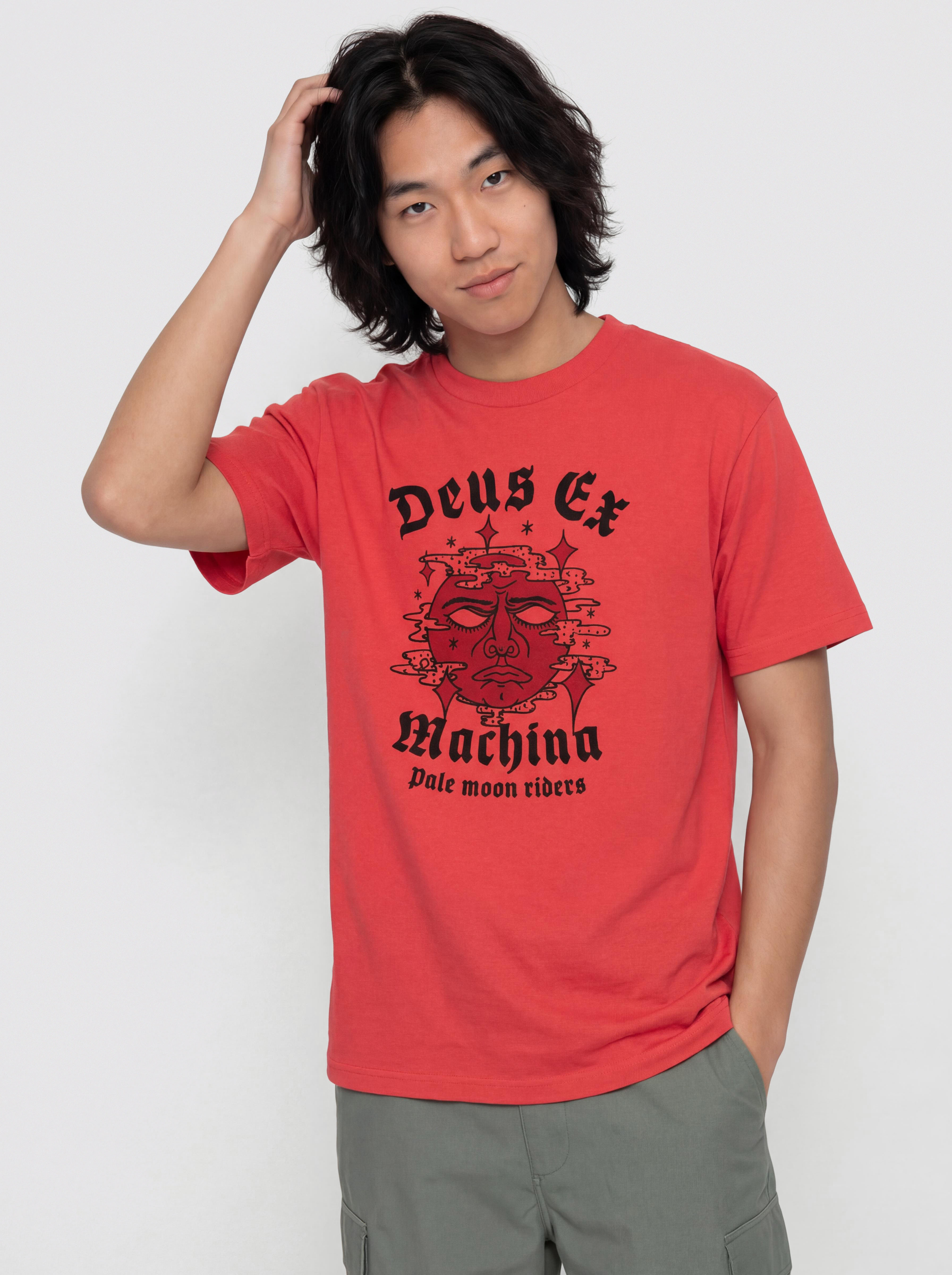 Футболка Deus Ex Machina Solaris (melon red)
