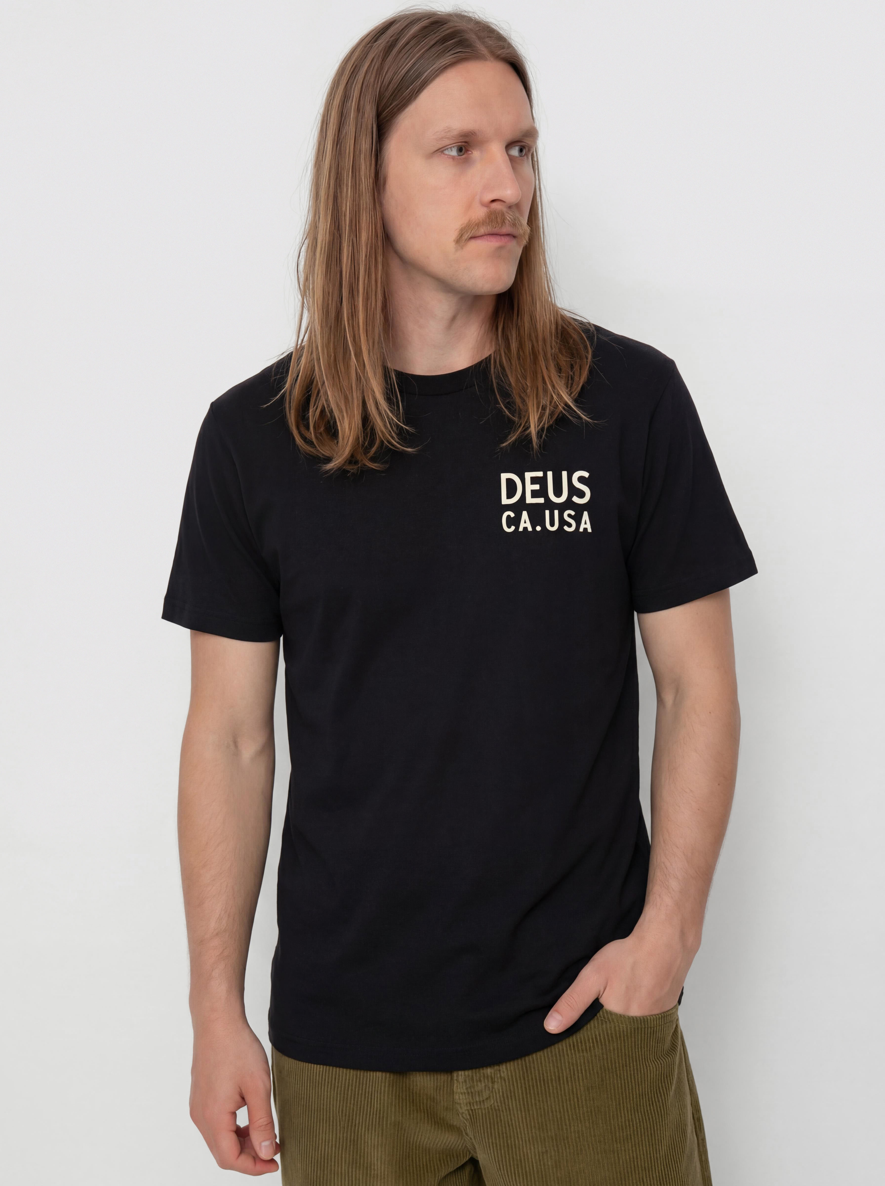 Футболка Deus Ex Machina Camber (black)