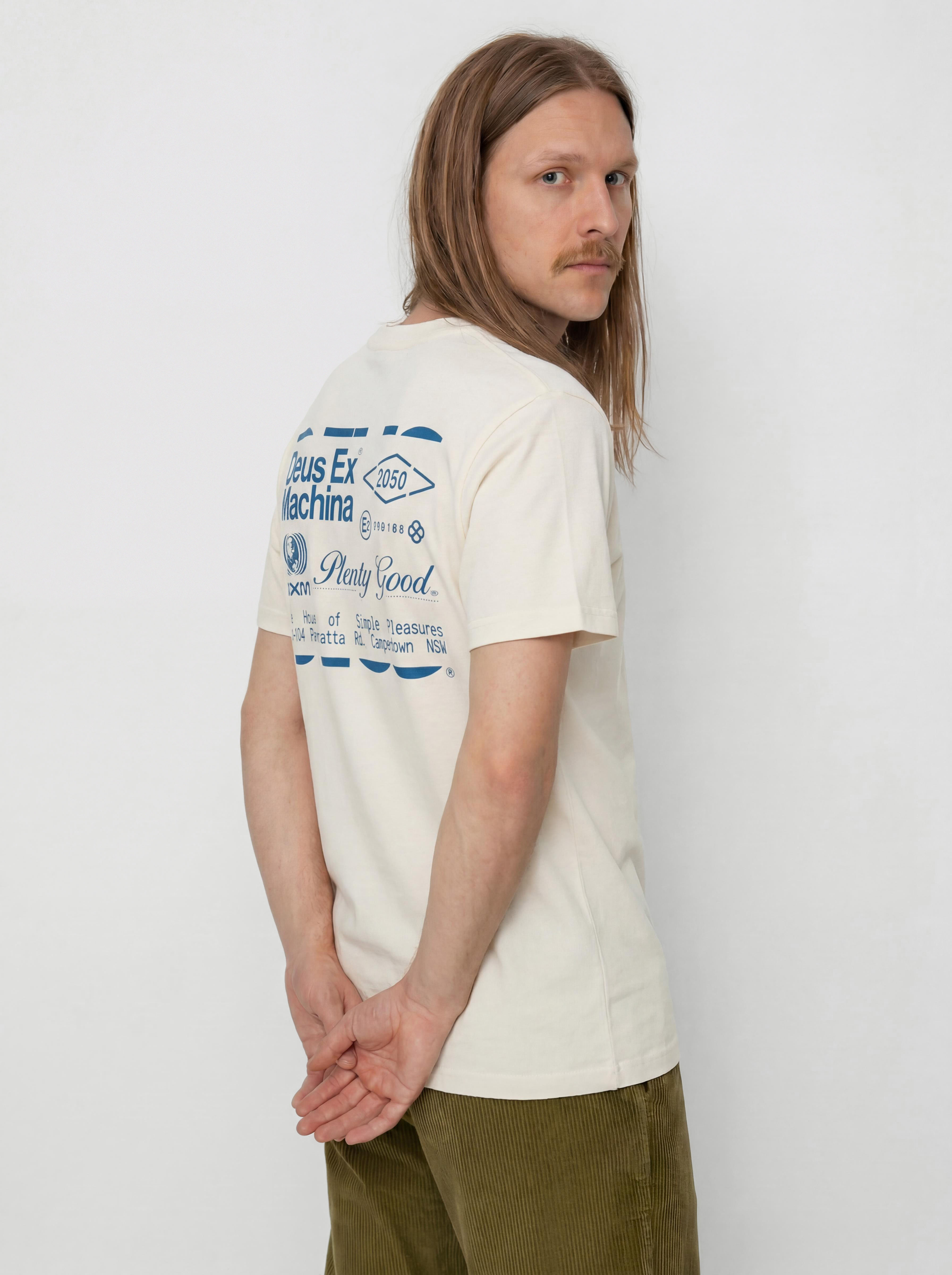 Футболка Deus Ex Machina Plenty Good (vintage white)