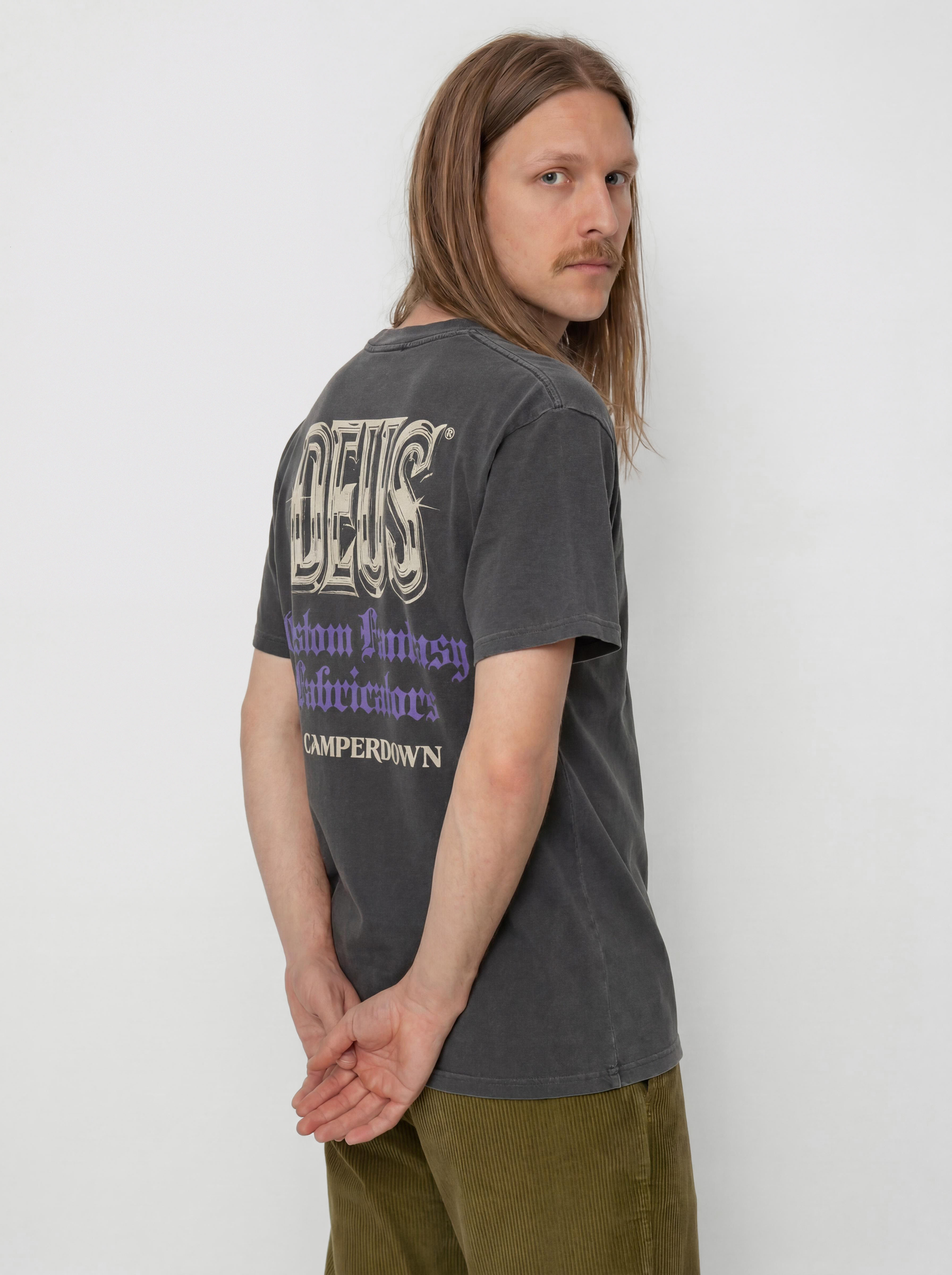 Футболка Deus Ex Machina Metal Fabricator (anthracite)