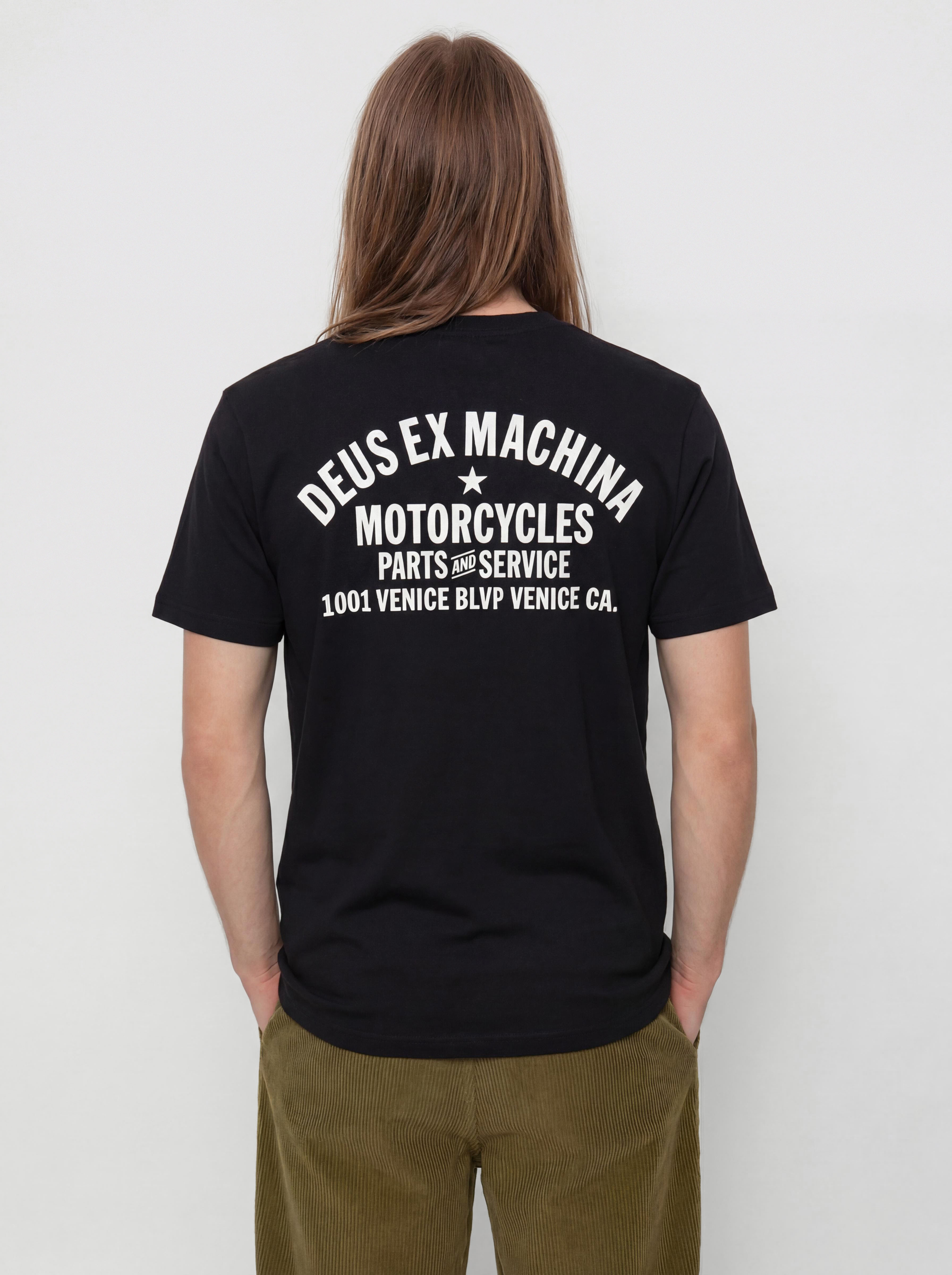 Футболка Deus Ex Machina Venice Address (black)
