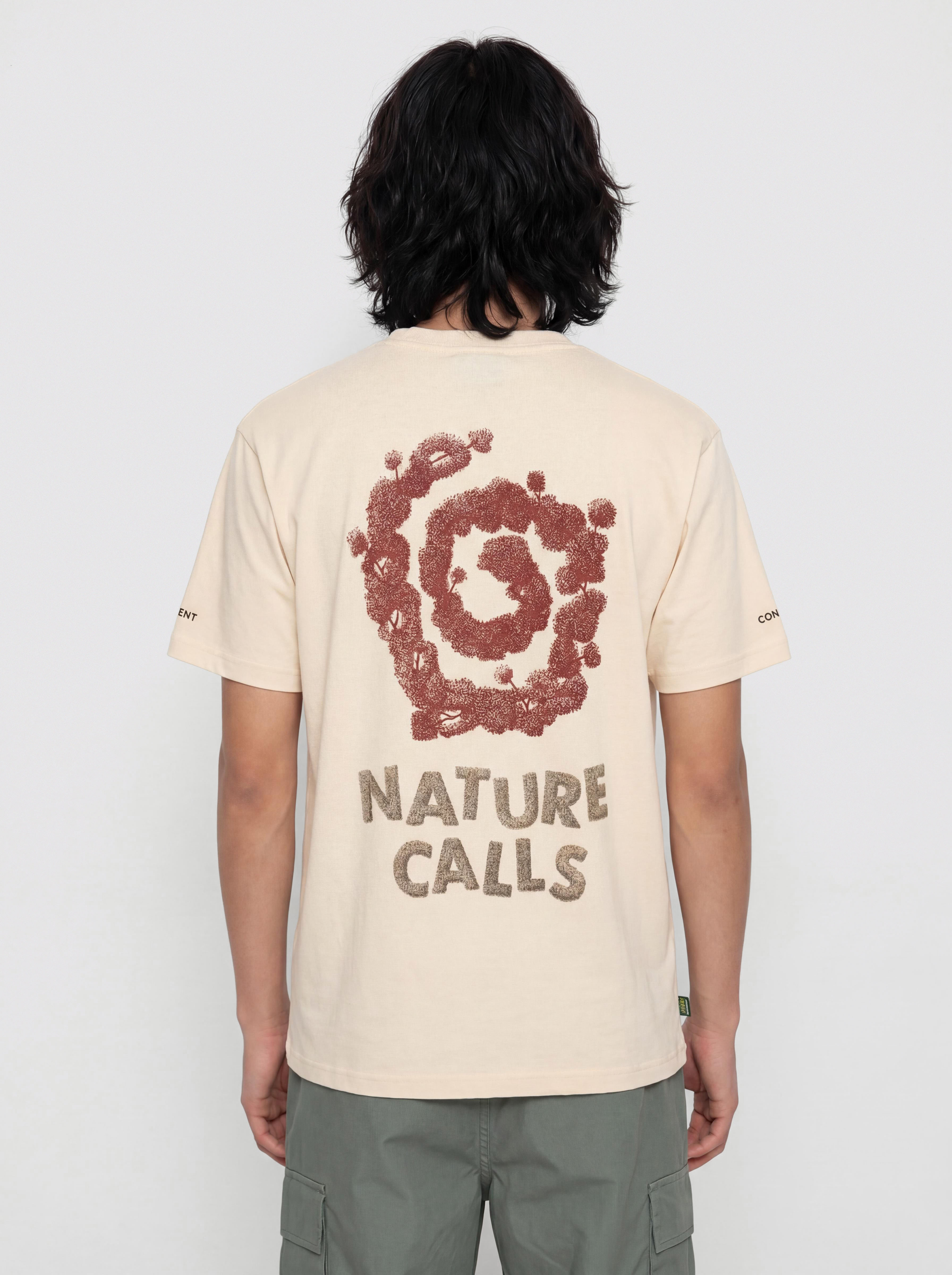 Футболка Element Ocnc Spiral (parchment)