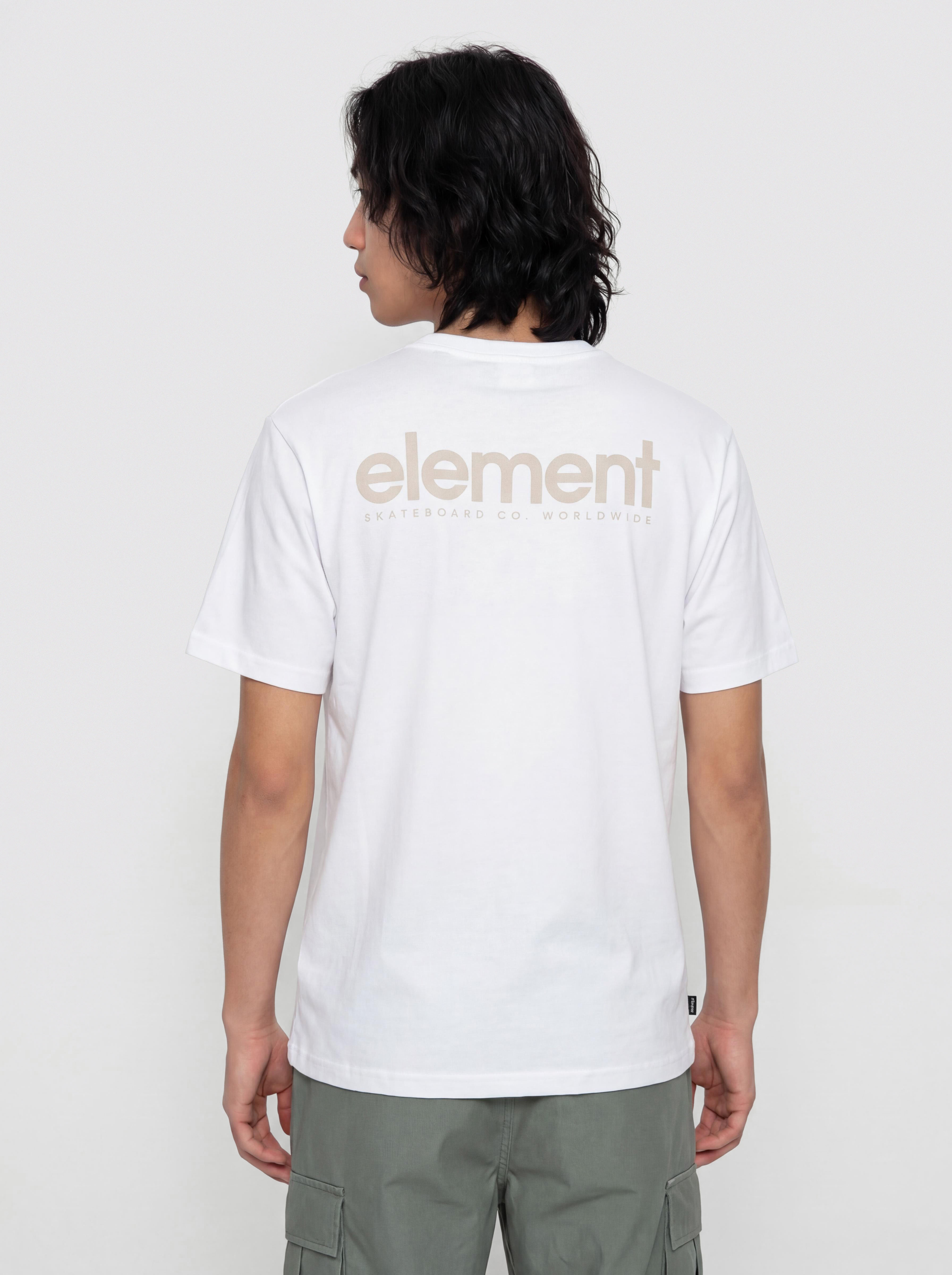 Футболка Element Simple Logo (optic white)