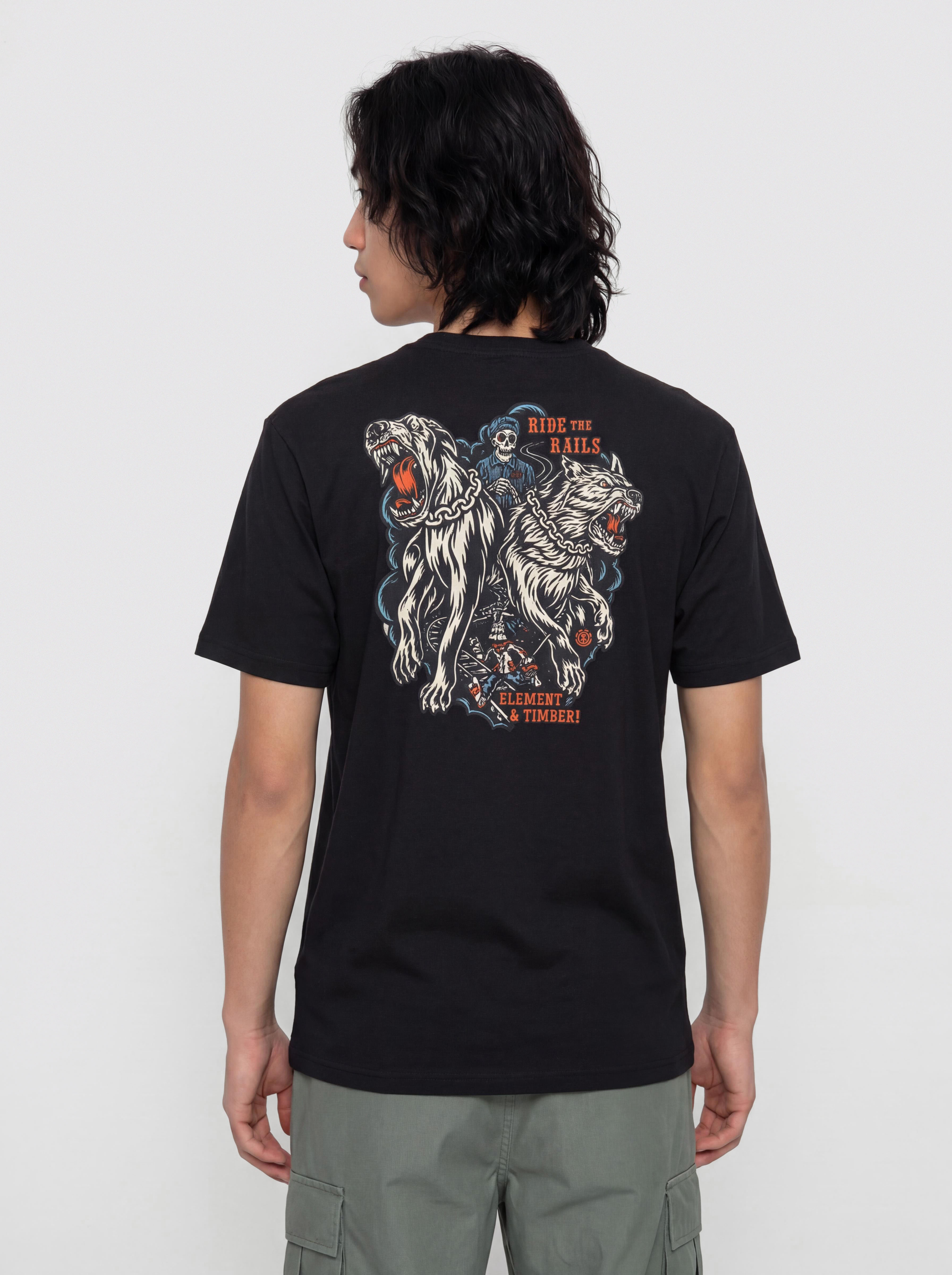 Футболка Element Timber Guard Dogs (off black)