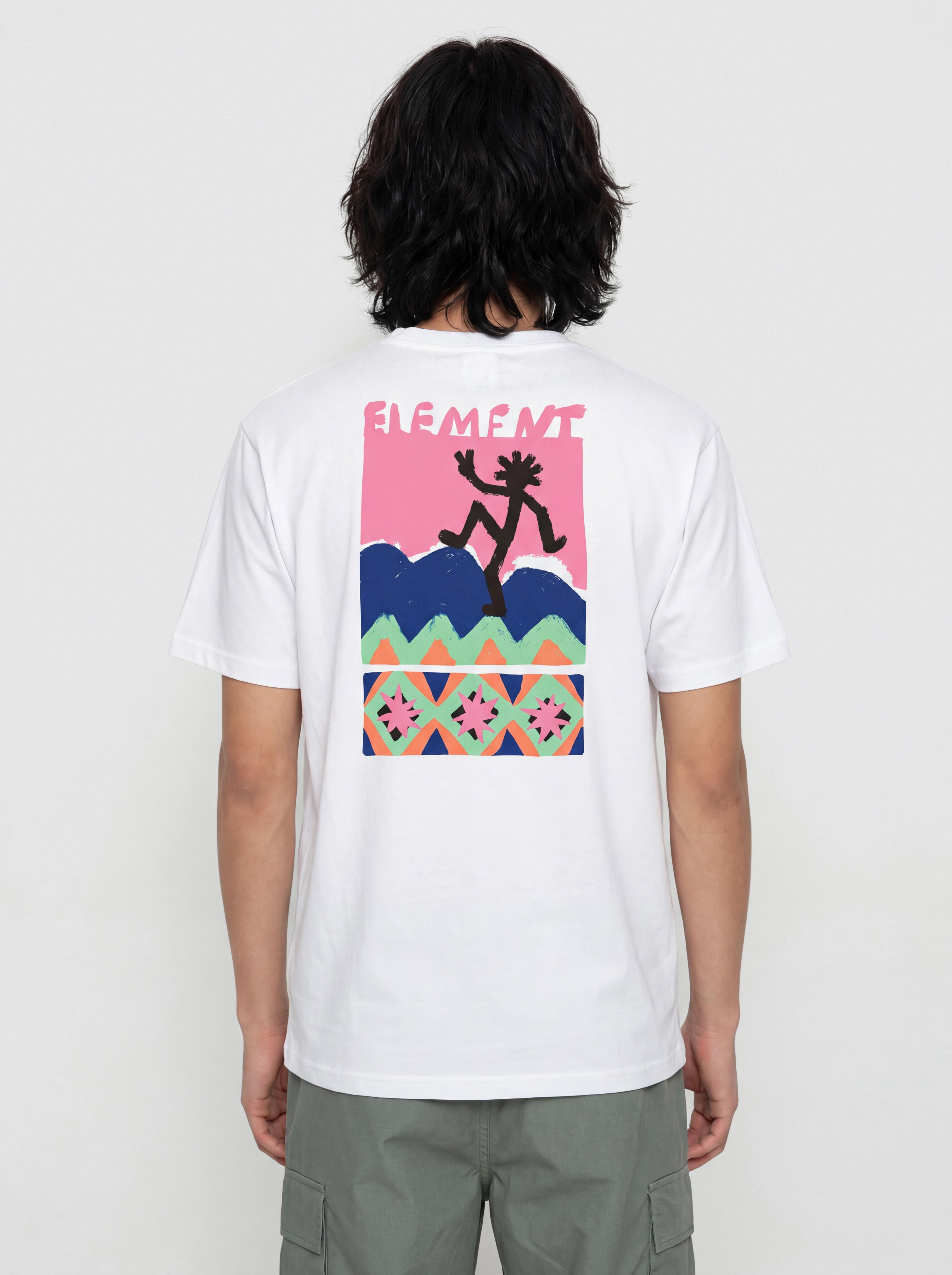 Футболка Element Conquer (optic white)