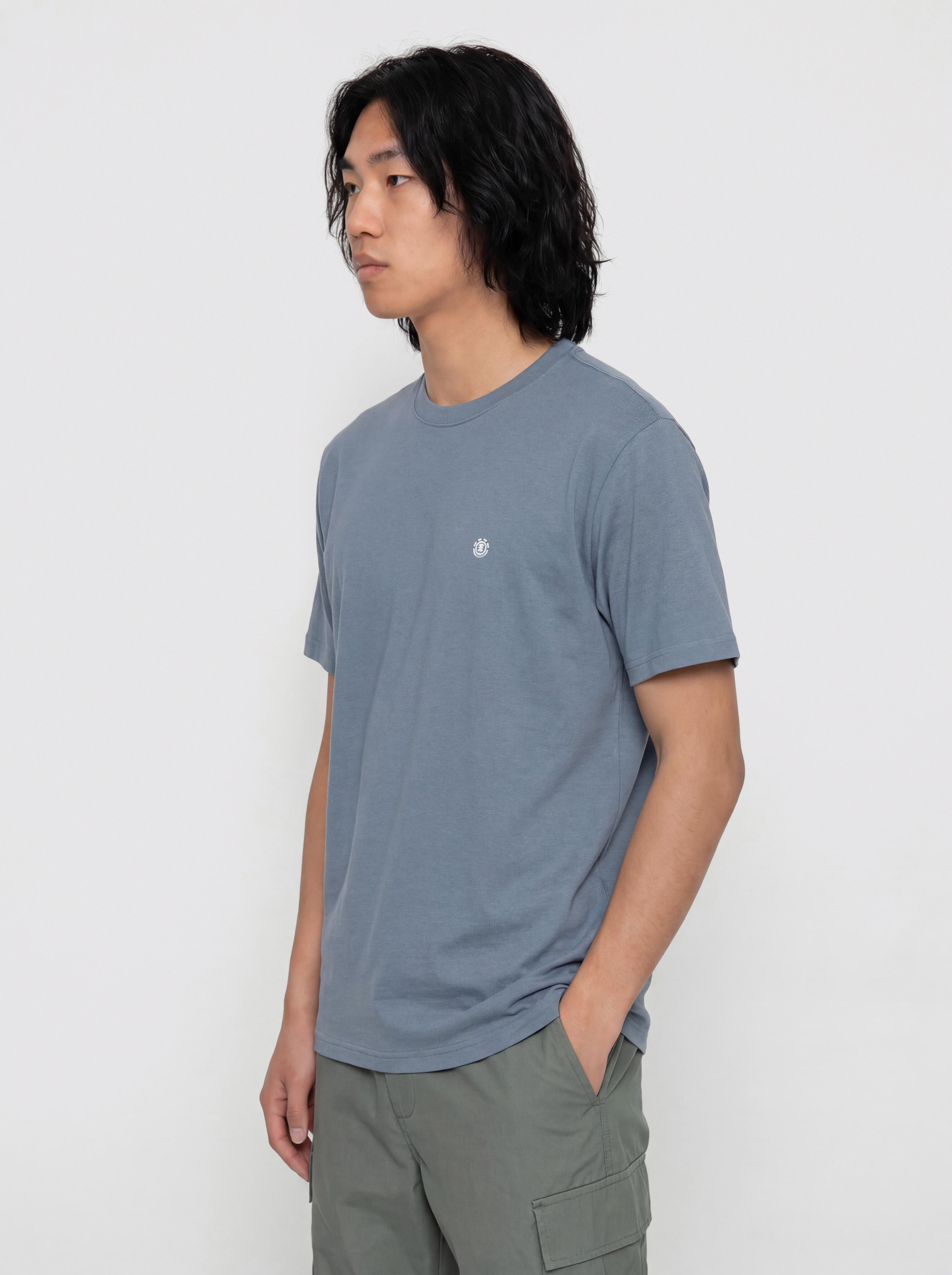 Футболка Element Icon Embroidery (blue mirage)