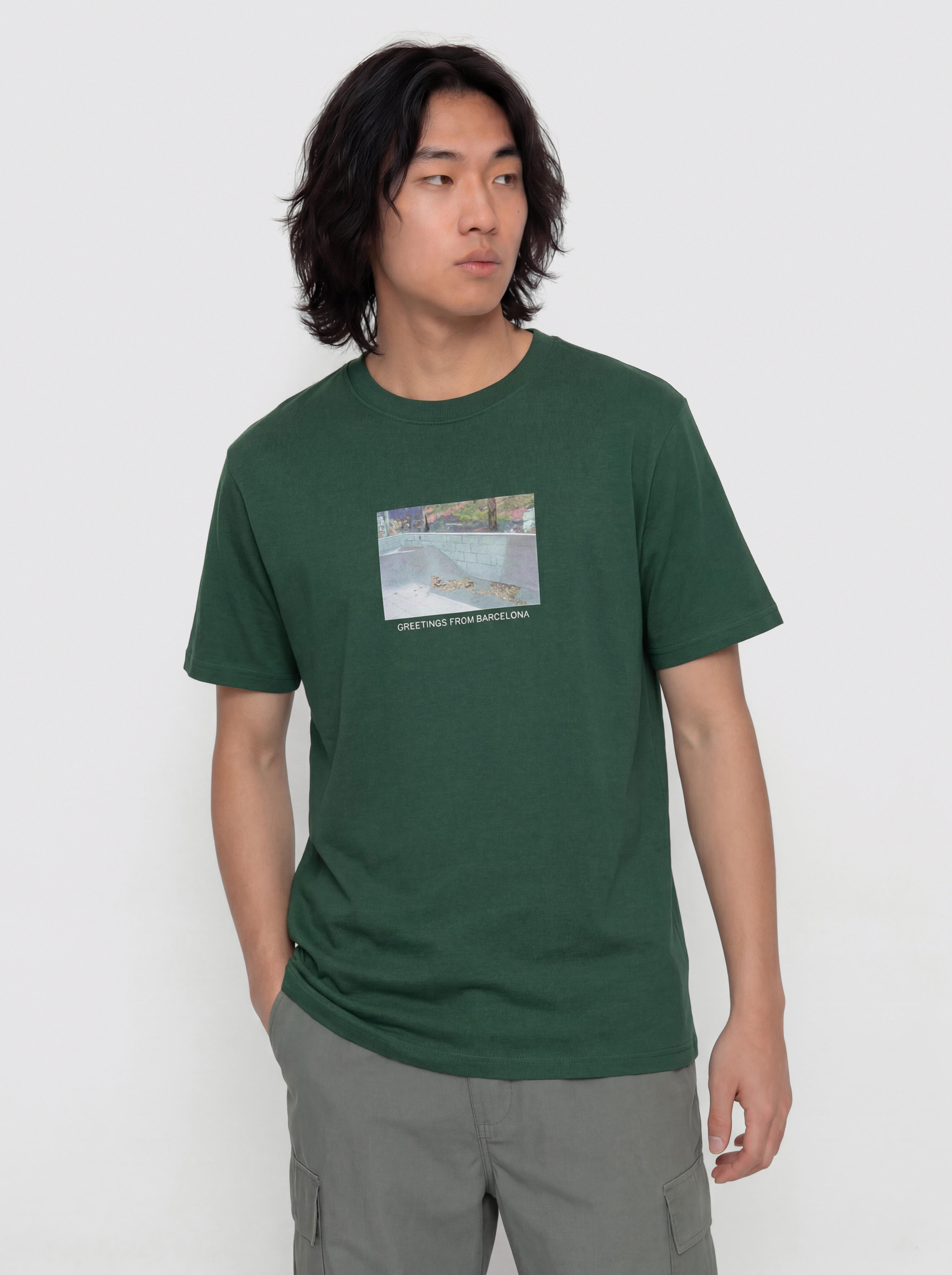 Футболка Element Barcelona (trekking green)