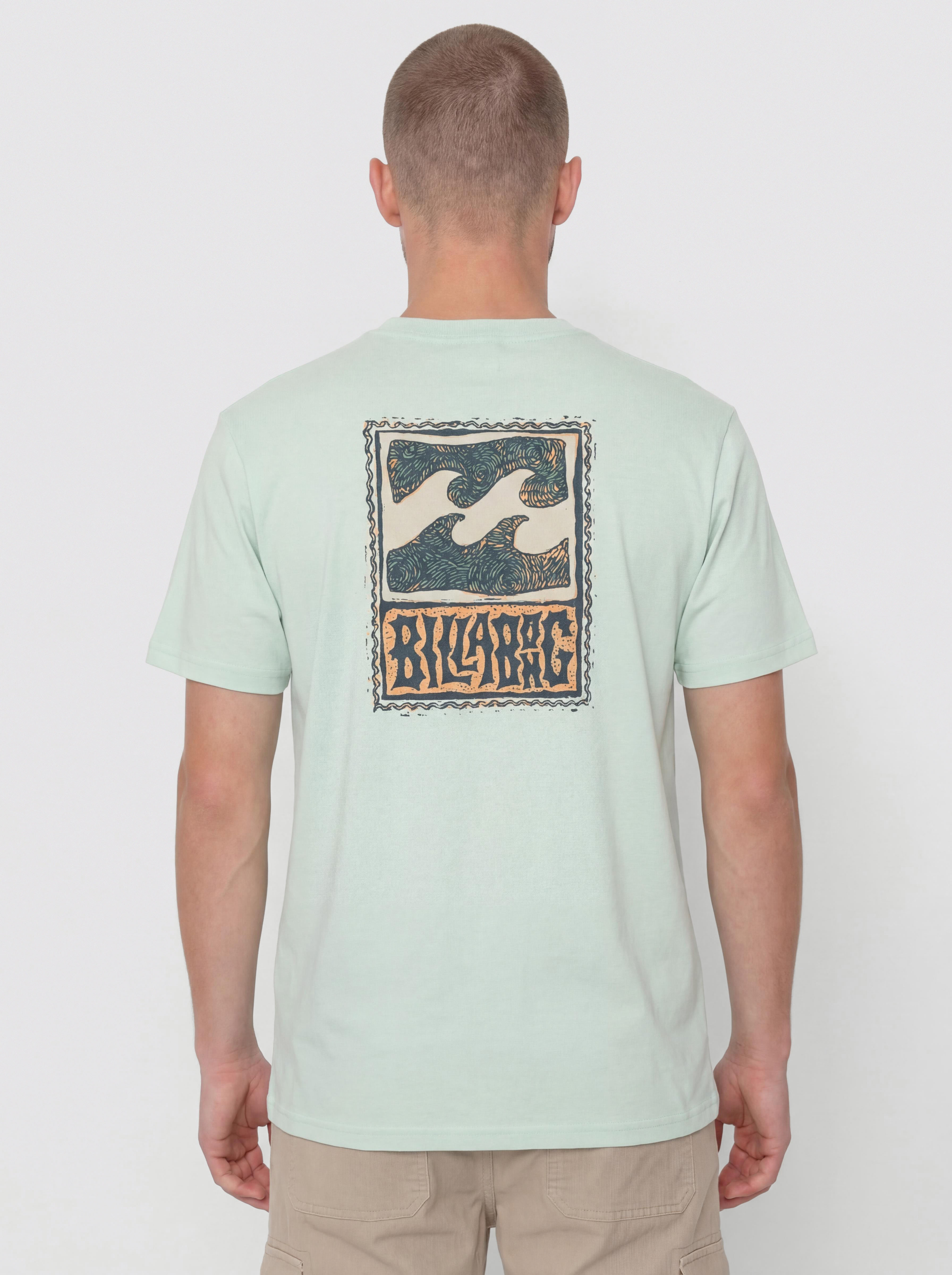 Футболка Billabong Stamp (vintage green)