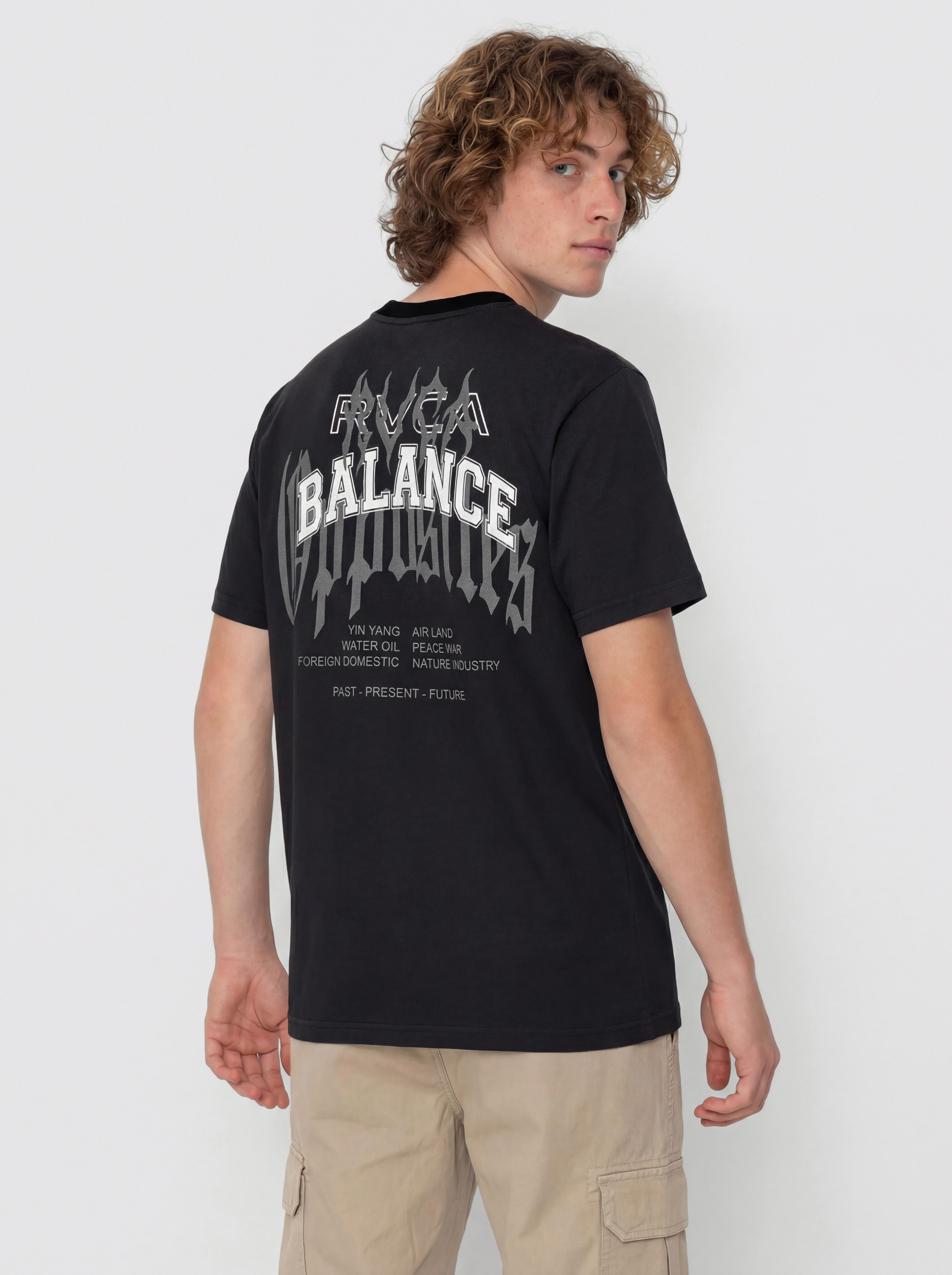 Футболка RVCA Metalurgy (black)