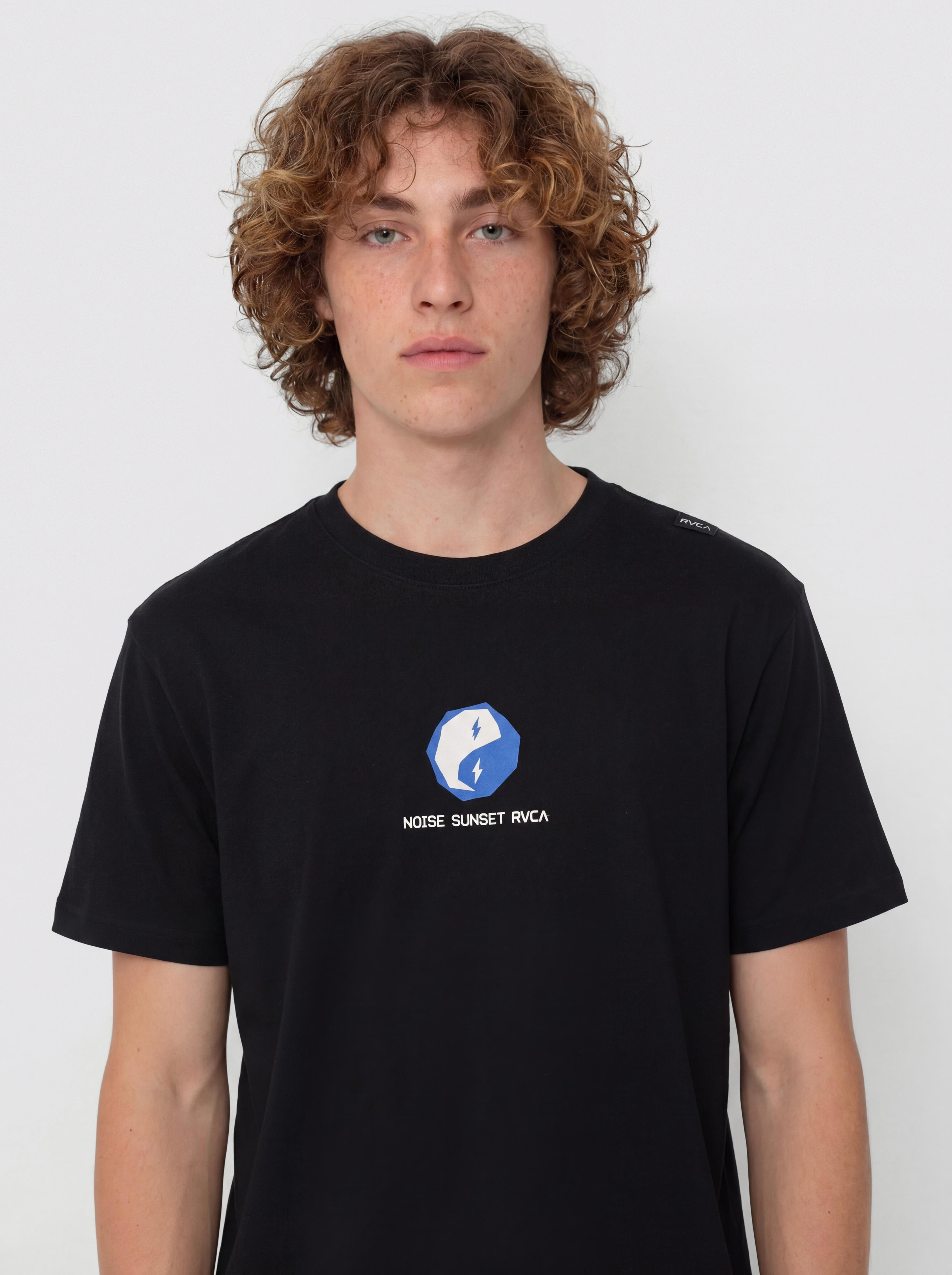 Футболка RVCA Noise Sunset (rvca black)