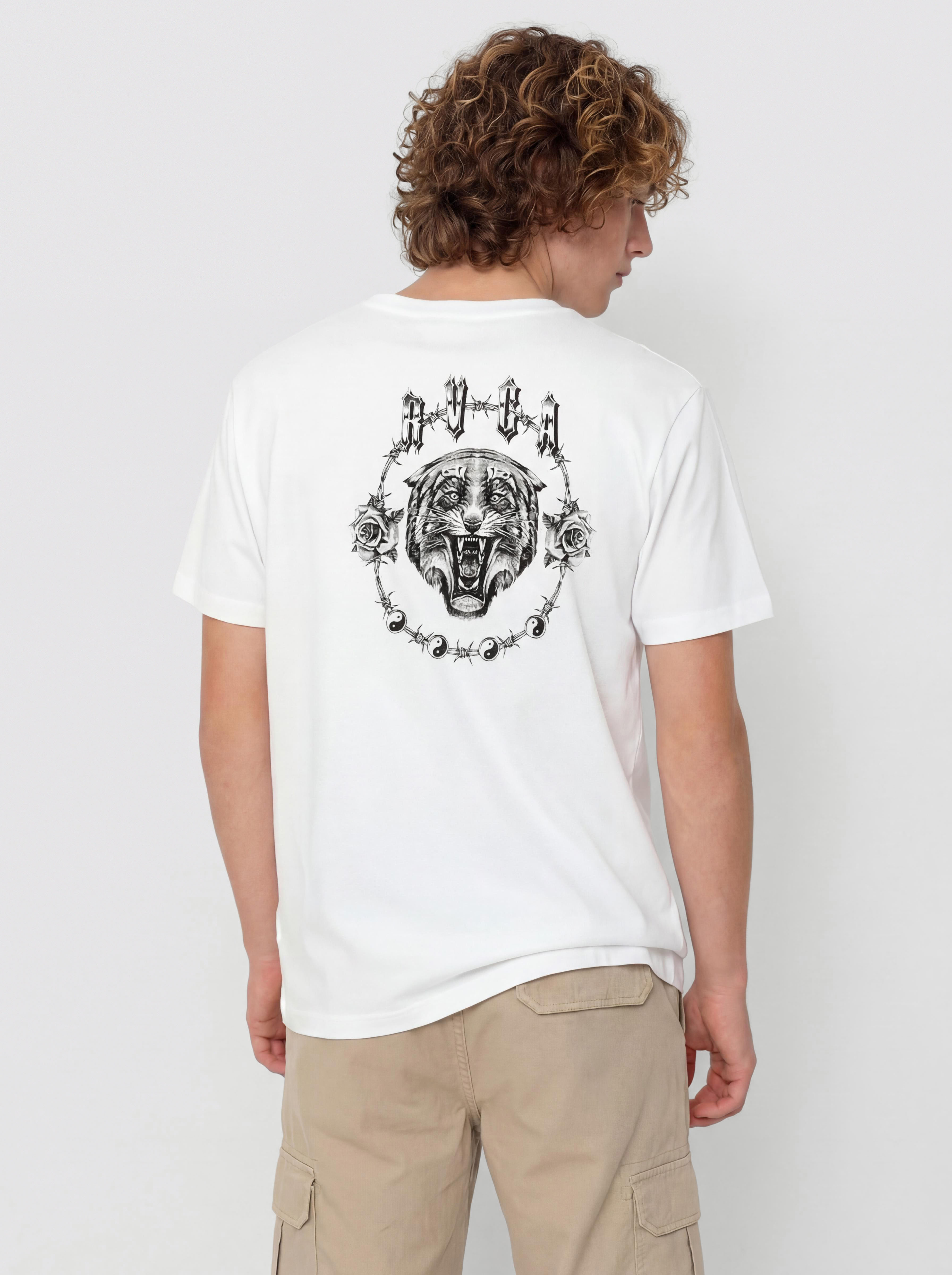 Футболка RVCA Double Trouble (white)